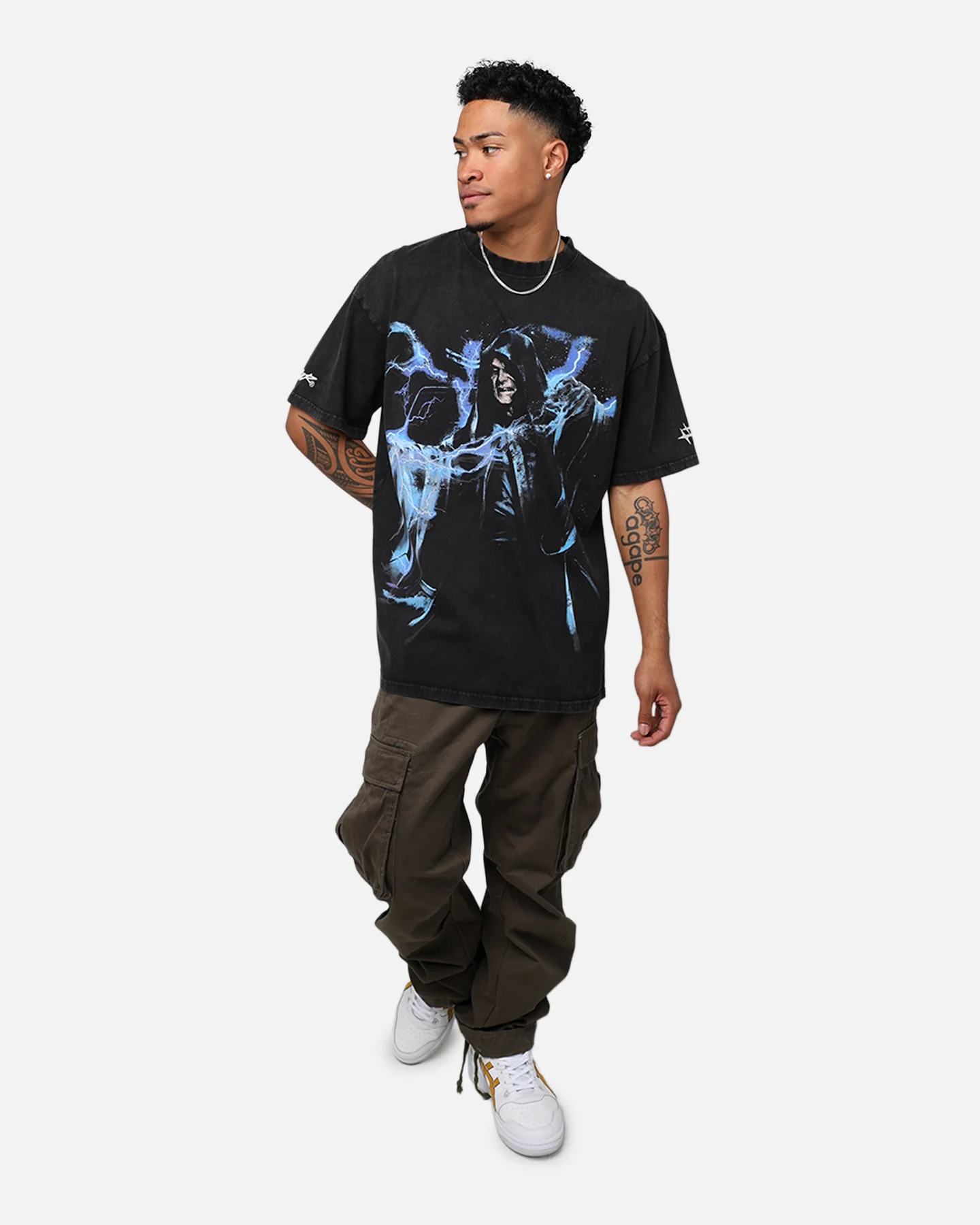 Star Wars Darth Sidious T-Shirt Charcoal - Image 8