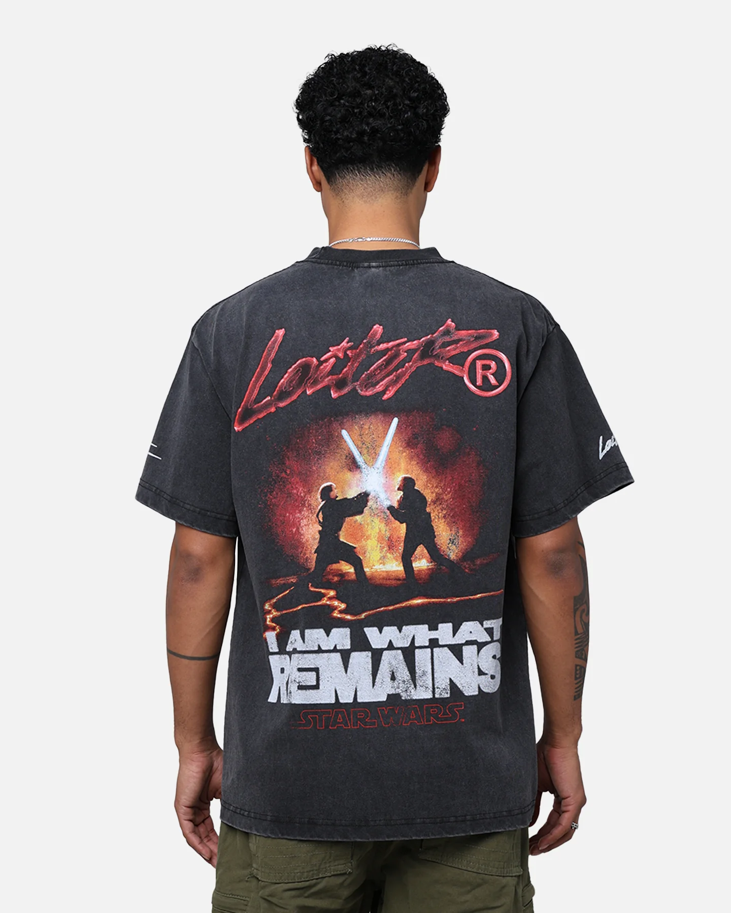 Star Wars Darth Vader T-Shirt Black Wash - Image 5