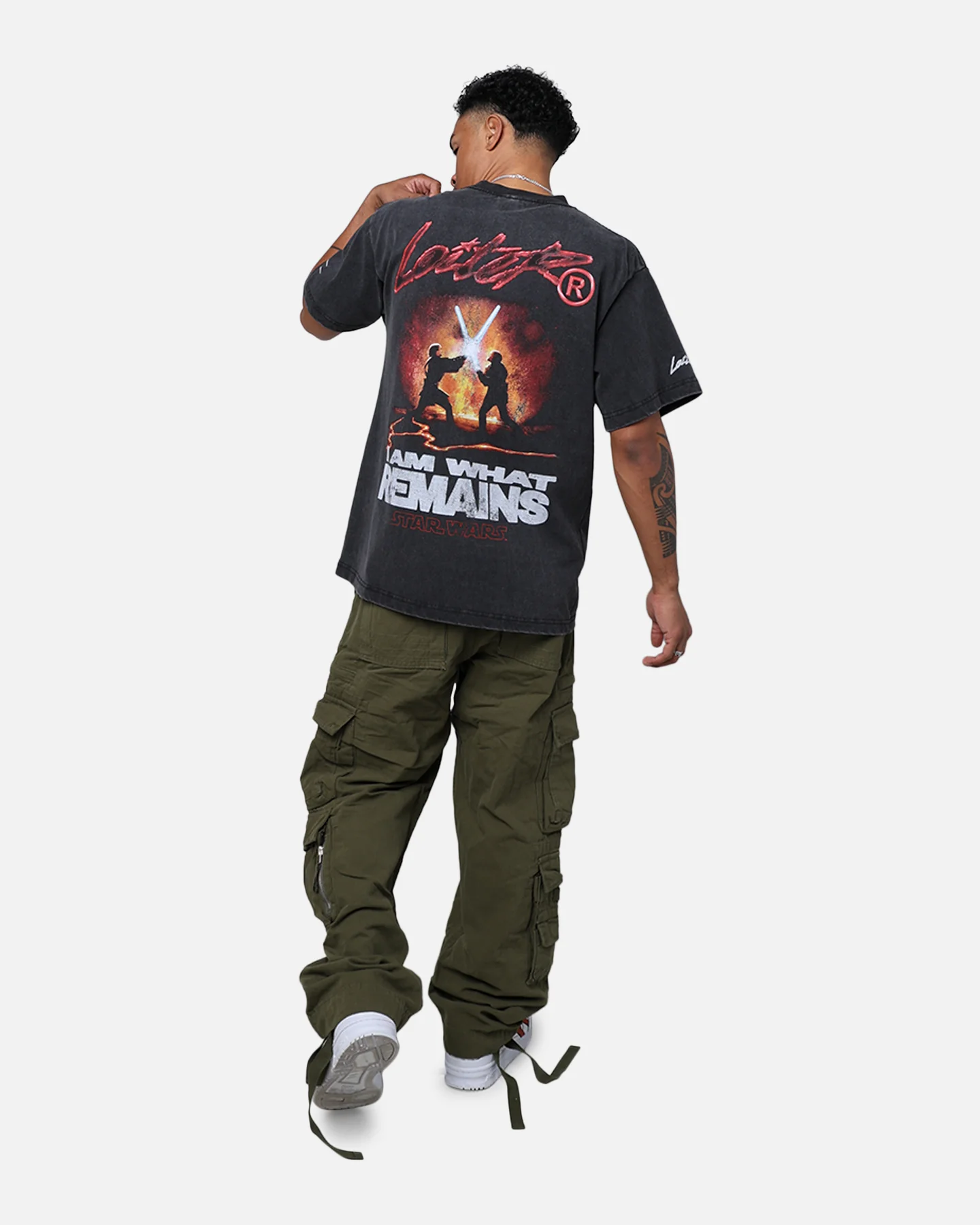Star Wars Darth Vader T-Shirt Black Wash - Image 8