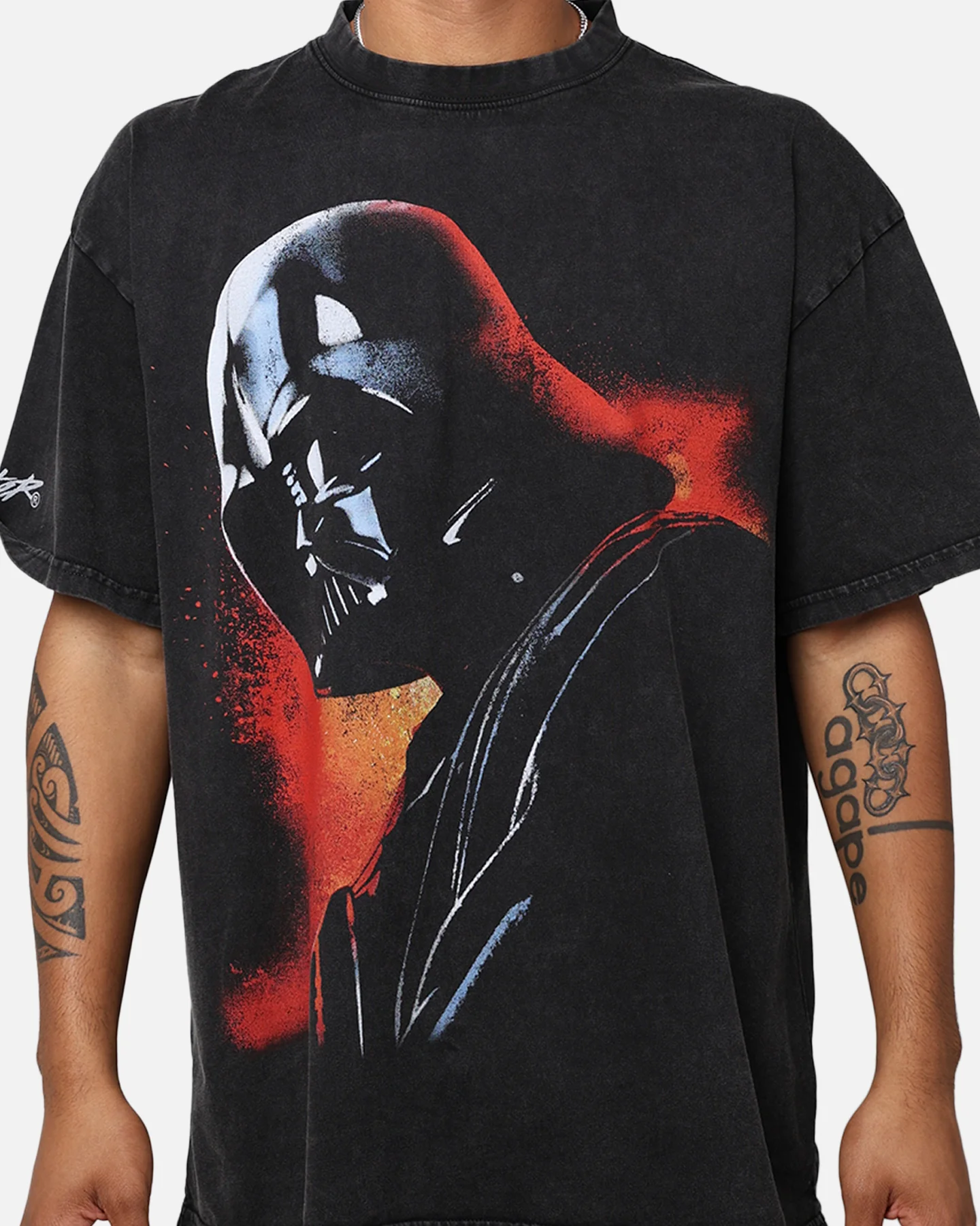 Star Wars Darth Vader T-Shirt Charcoal - Image 4