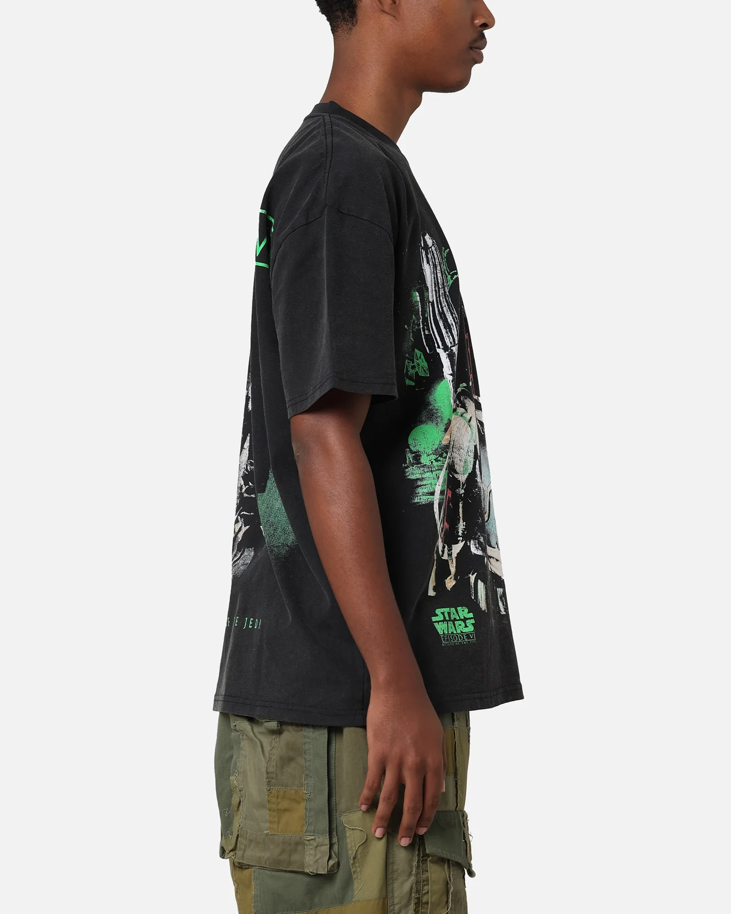 Star Wars Episode VI '83 Heavy Vintage T-Shirt Vintage Black - Image 5
