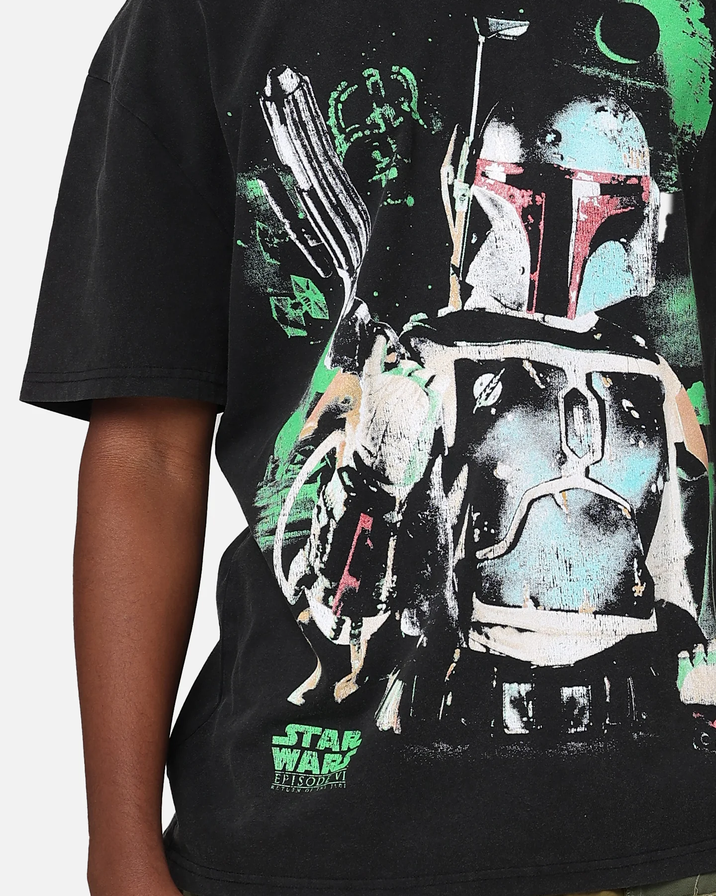 Star Wars Episode VI '83 Heavy Vintage T-Shirt Vintage Black - Image 7