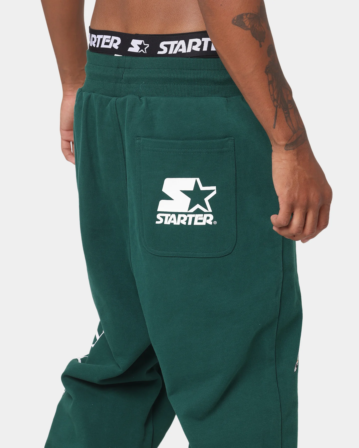 Starter Batter Up Bag Pants Green - Image 8