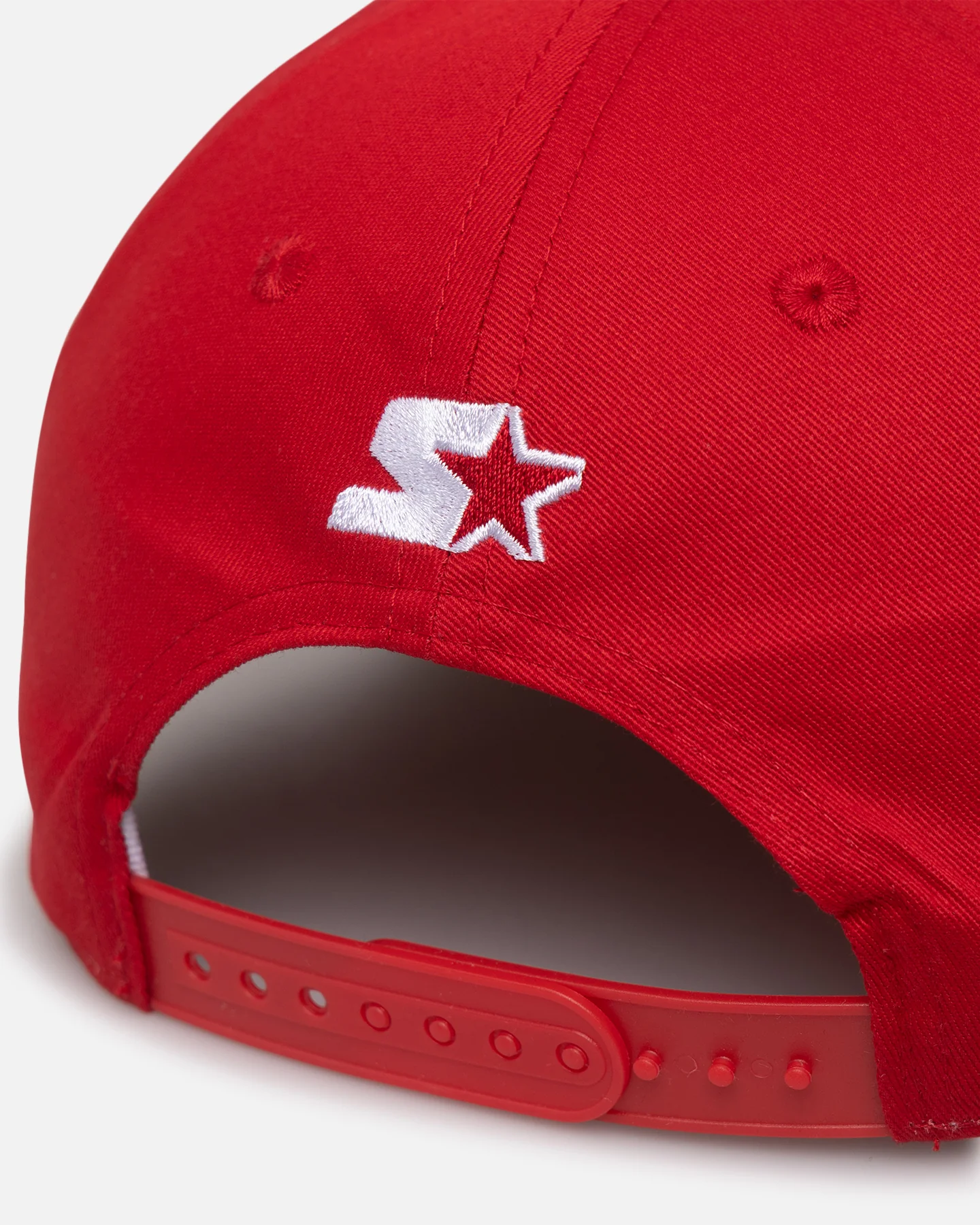 Starter Blank Classic Pinch Snapback Red - Image 5