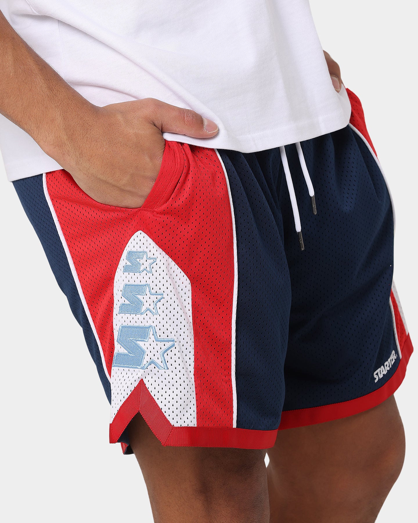 Starter Downtown Basketball Shorts Navy - Image 3