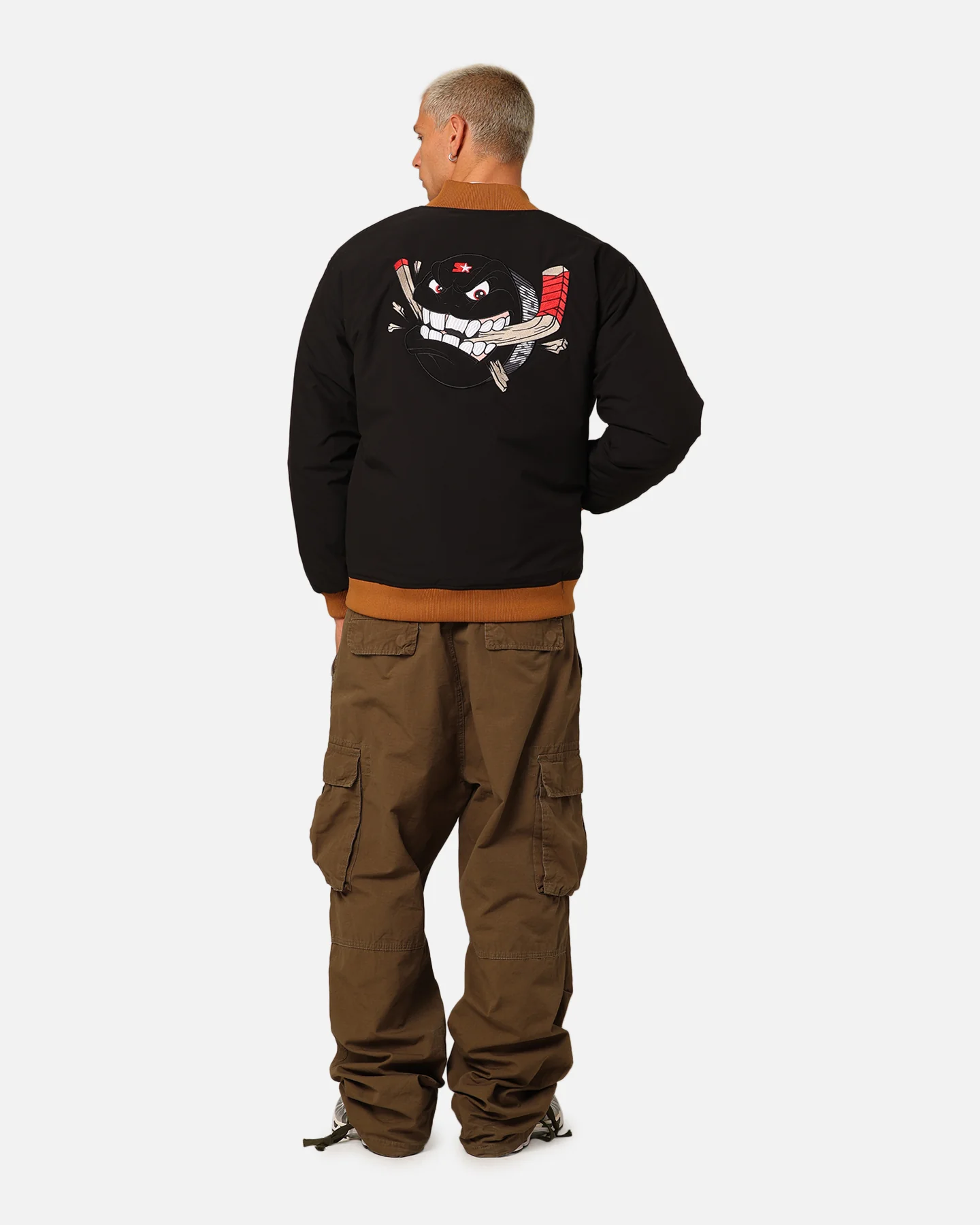 Starter Hot Heads Reversible Jacket Light Brown - Image 9