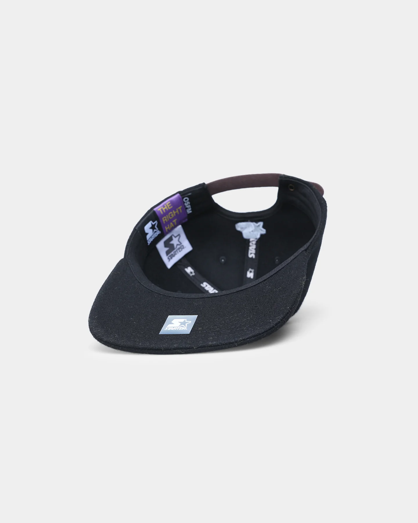 Starter Rugby Lowdown Strapback Black - Image 7
