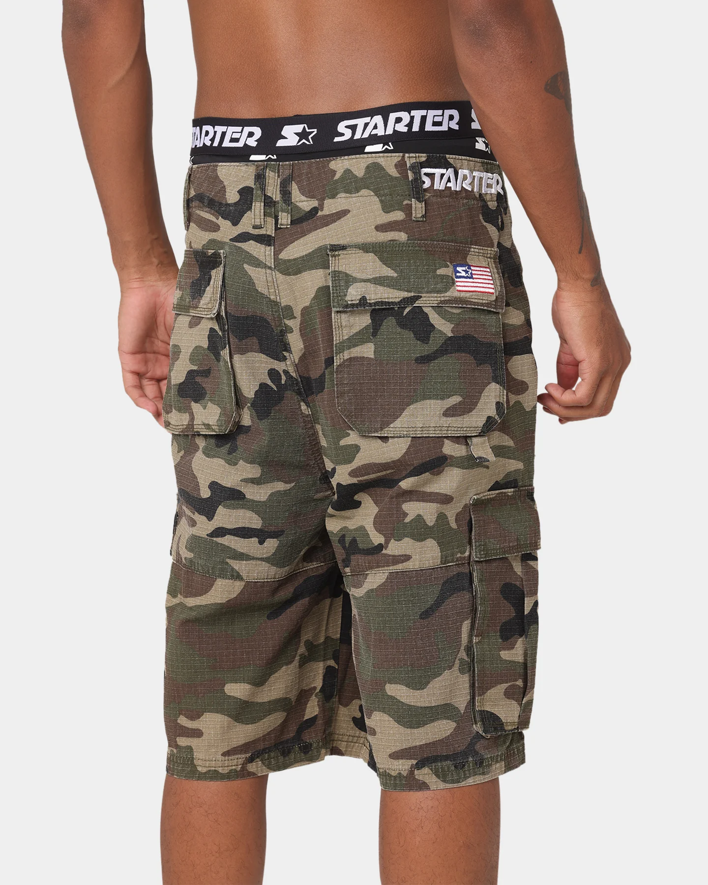 Starter Rugged Terrain Cargo Shorts Camo Print - Image 8