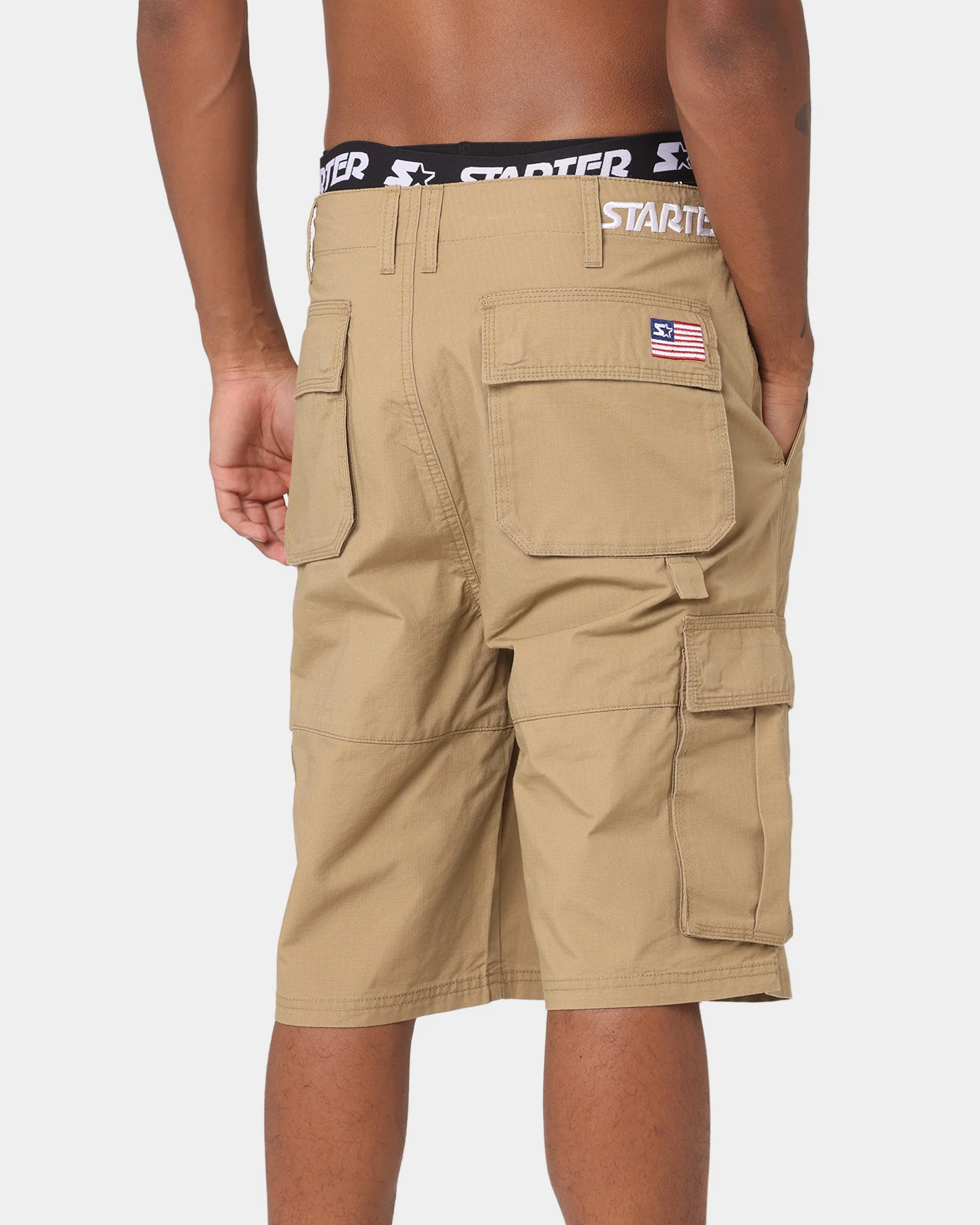 Starter Rugged Terrain Cargo Shorts Sand - Image 8
