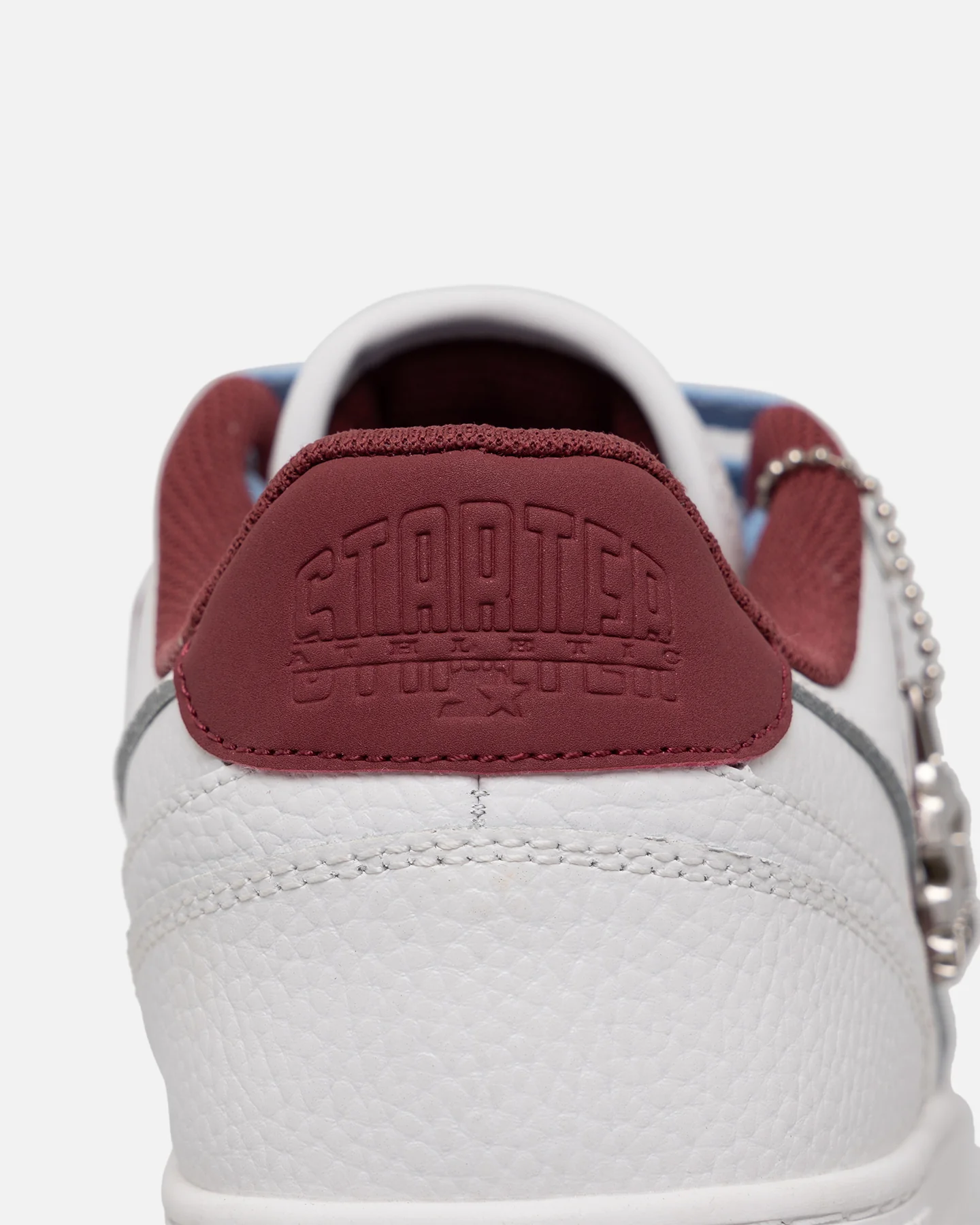 Starter S5 Low White/Maroon - Image 7