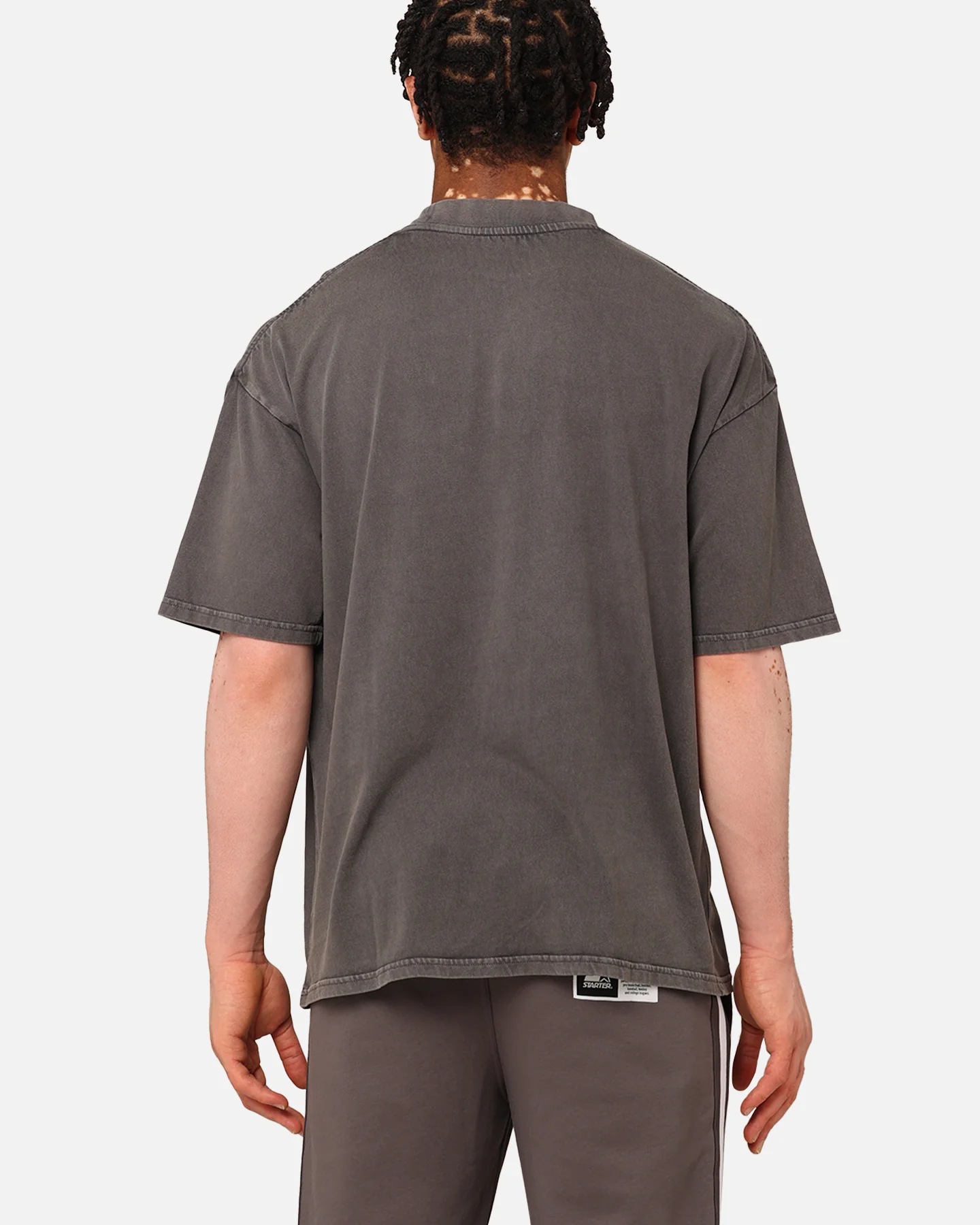 Starter Tri Star T-Shirt Washed Charcoal - Image 4