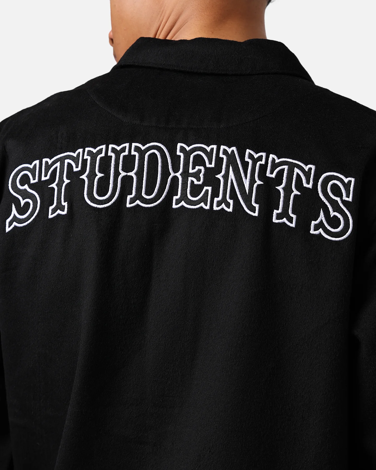 Students Golf Ackers Flannel Shirt Black - Image 10