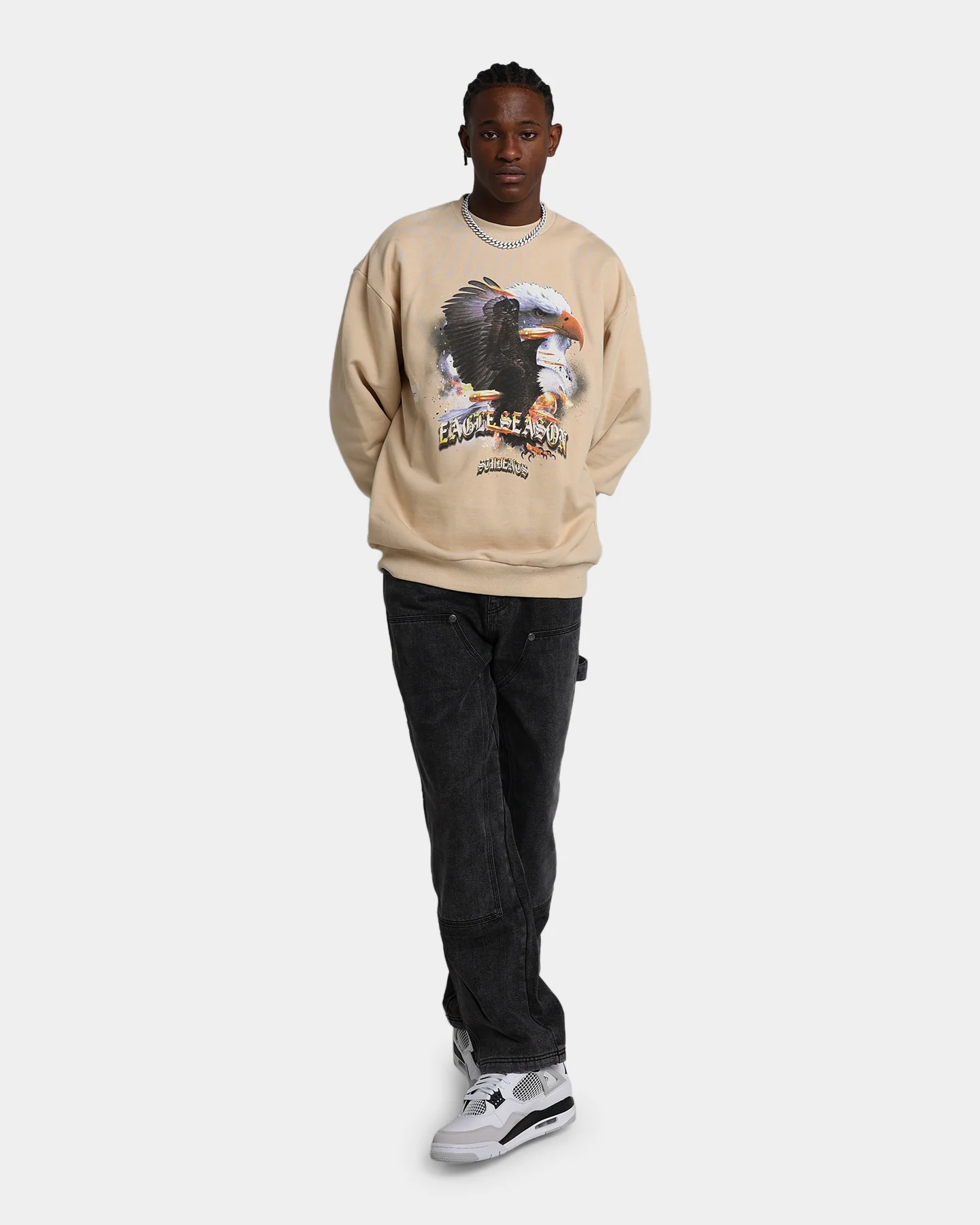 Students Golf Eagle Season Crewneck Monarch - Image 2