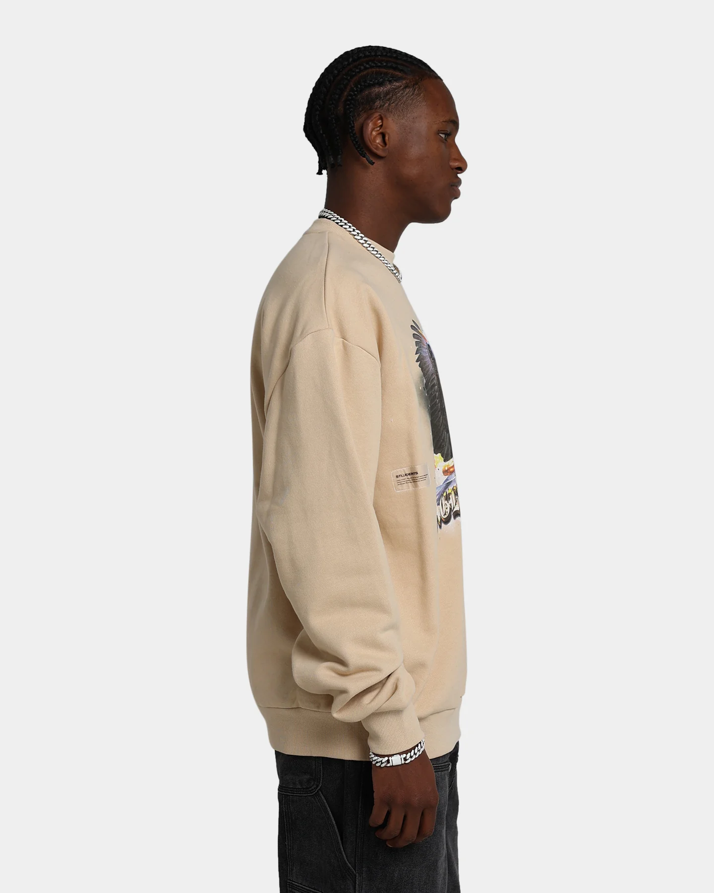 Students Golf Eagle Season Crewneck Monarch - Image 5