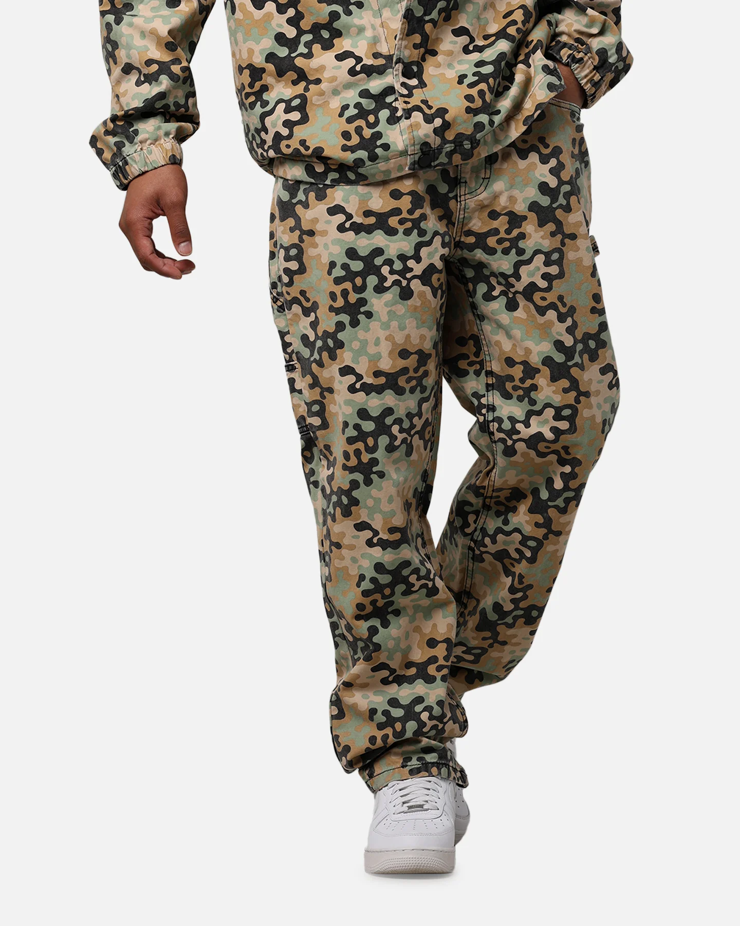 Students Golf Gautney Camo Pants Tan - Image 2