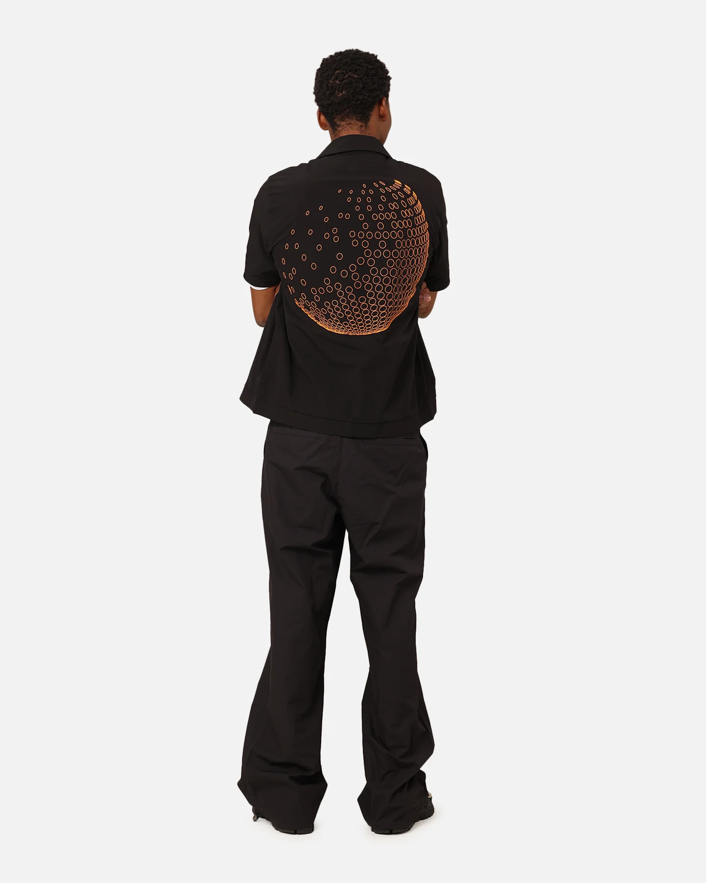 Students Golf Gearing Shirt Black - Image 3