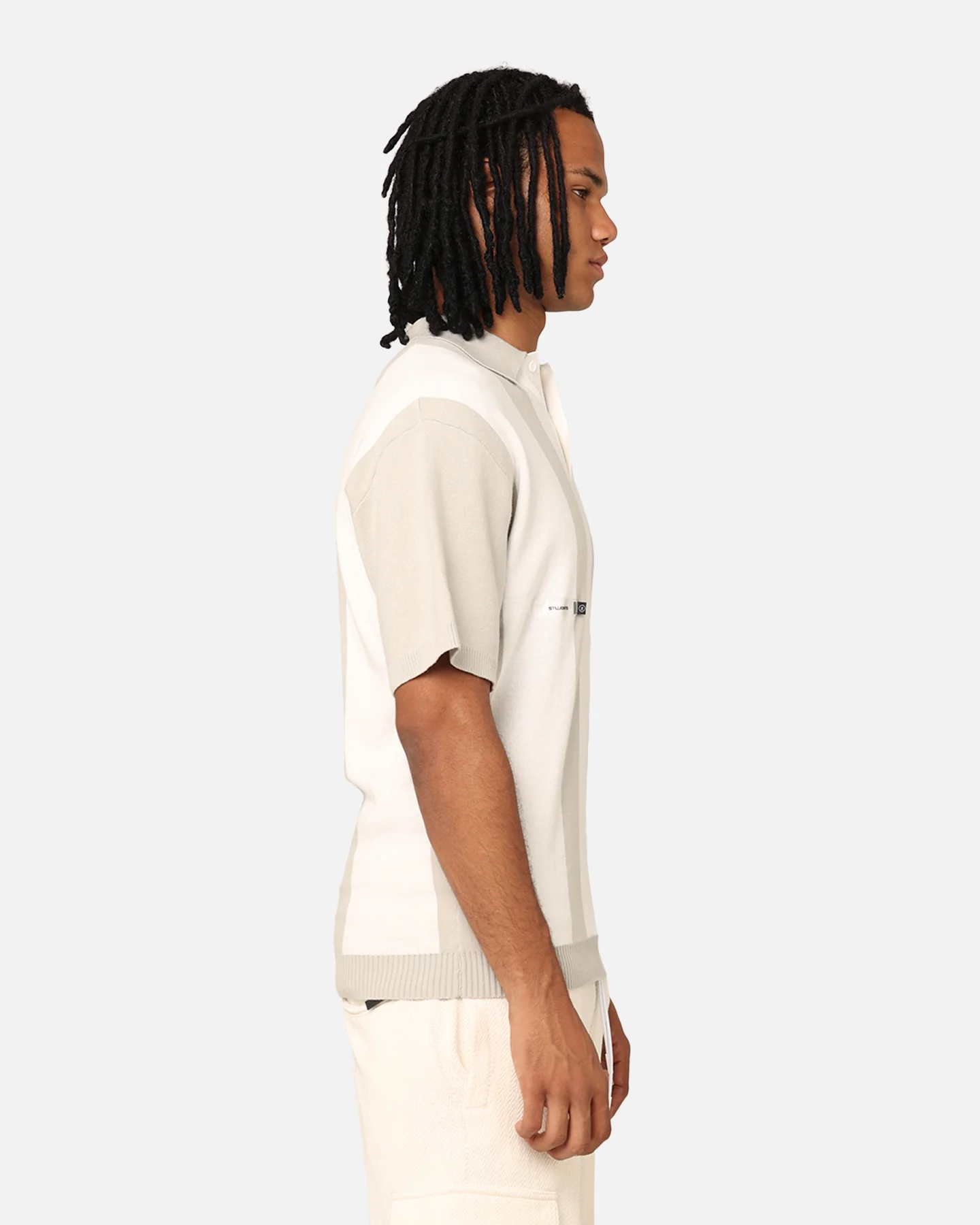 Students Golf Griffin Sweater Polo T-Shirt Grey - Image 5