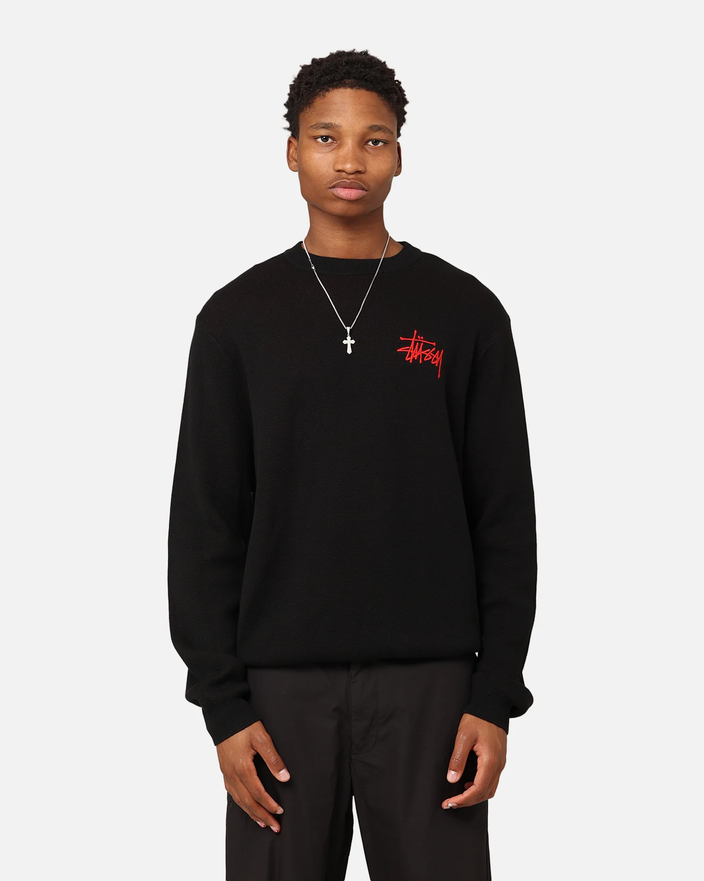 Stüssy Dragon Sweater Black - Image 2