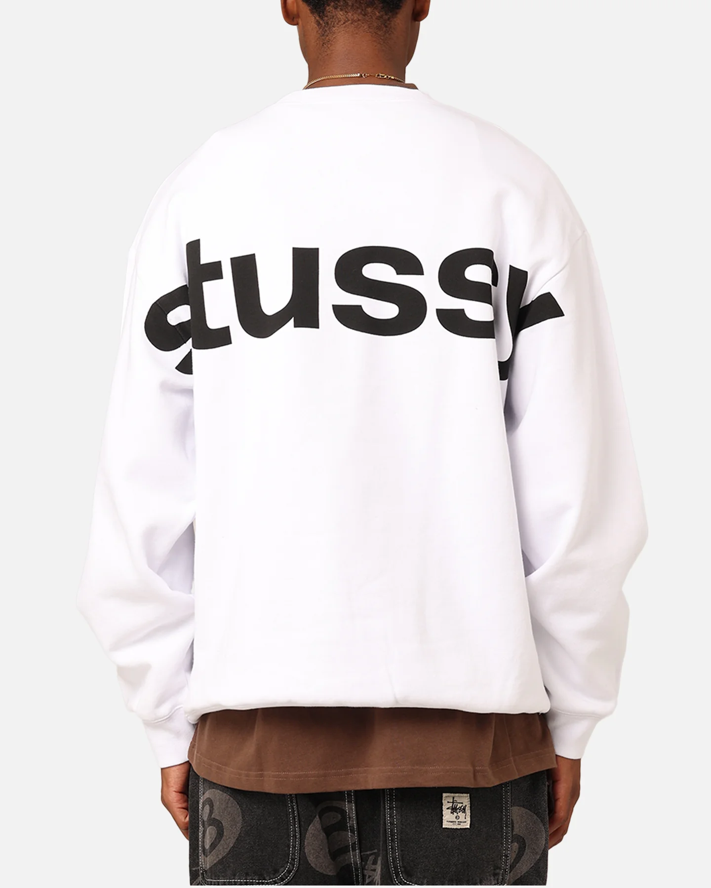 Stüssy Sport Fleece Crewneck Pigment Washed - Image 5