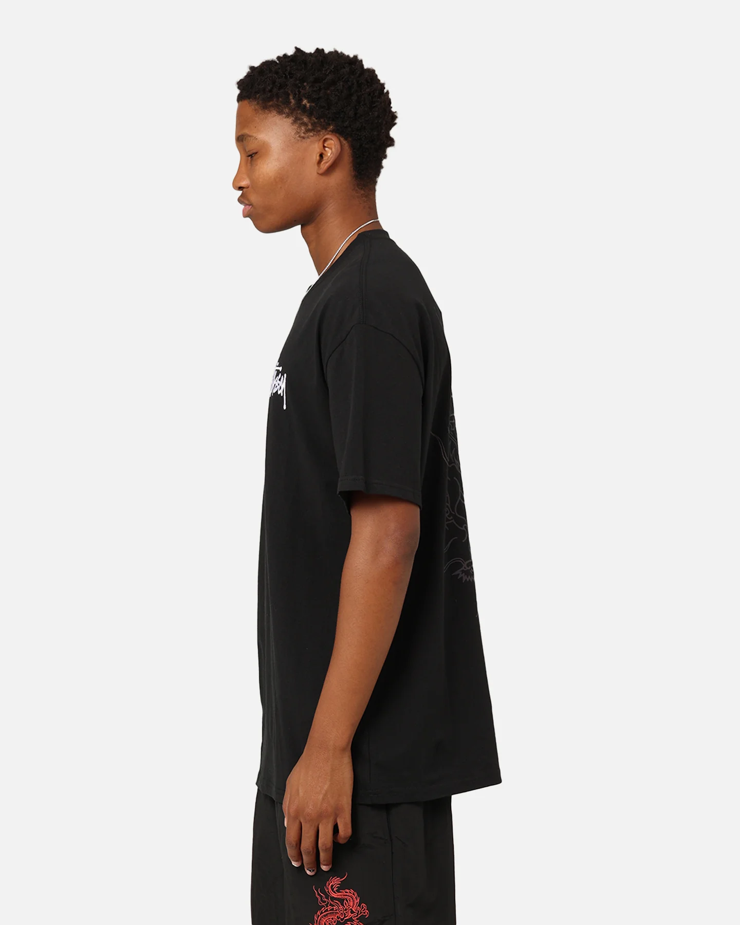 Stüssy UV Dragon T-Shirt Pigment Black - Image 7