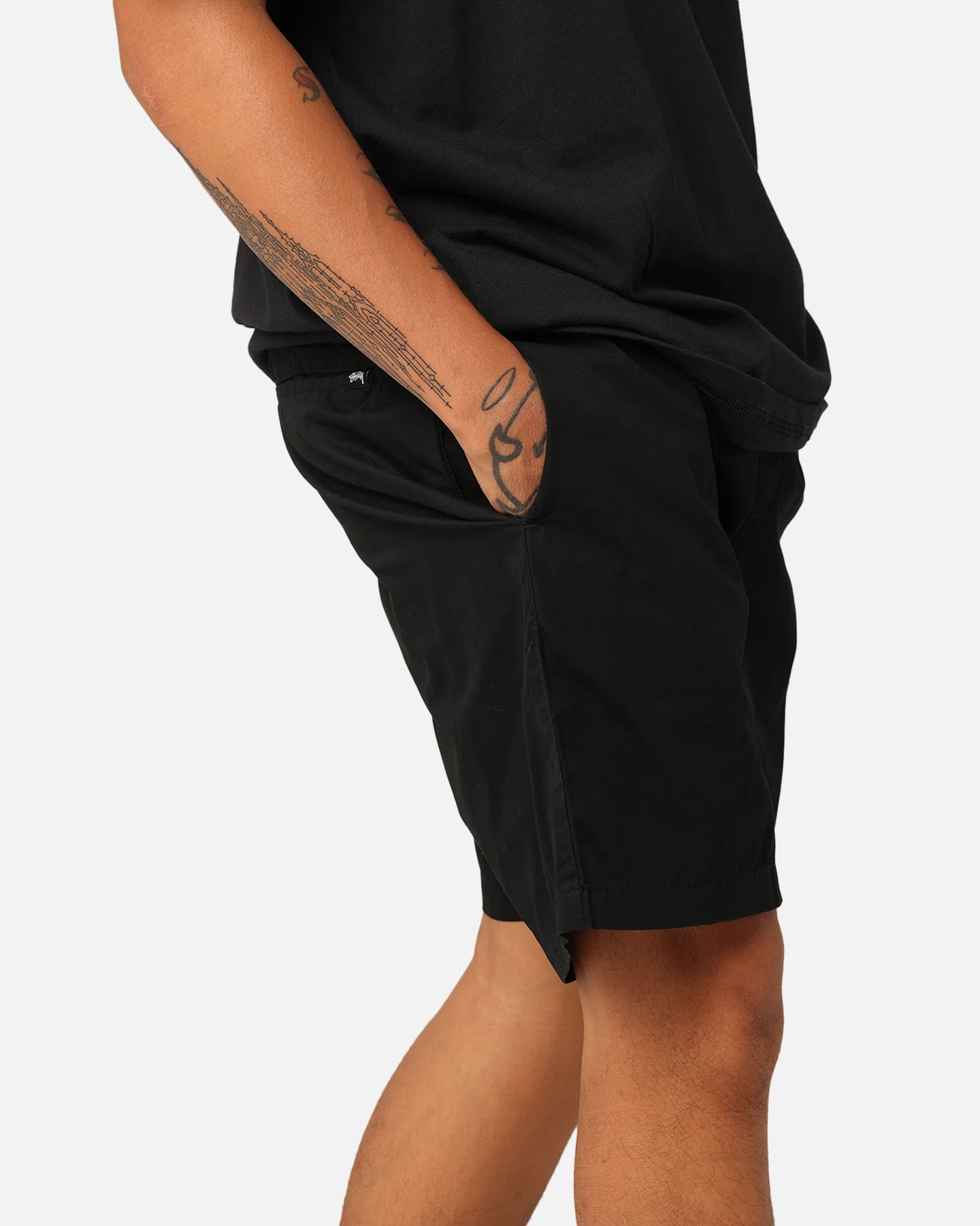 Stussy 8 Ball Beach Shorts Black - Image 3