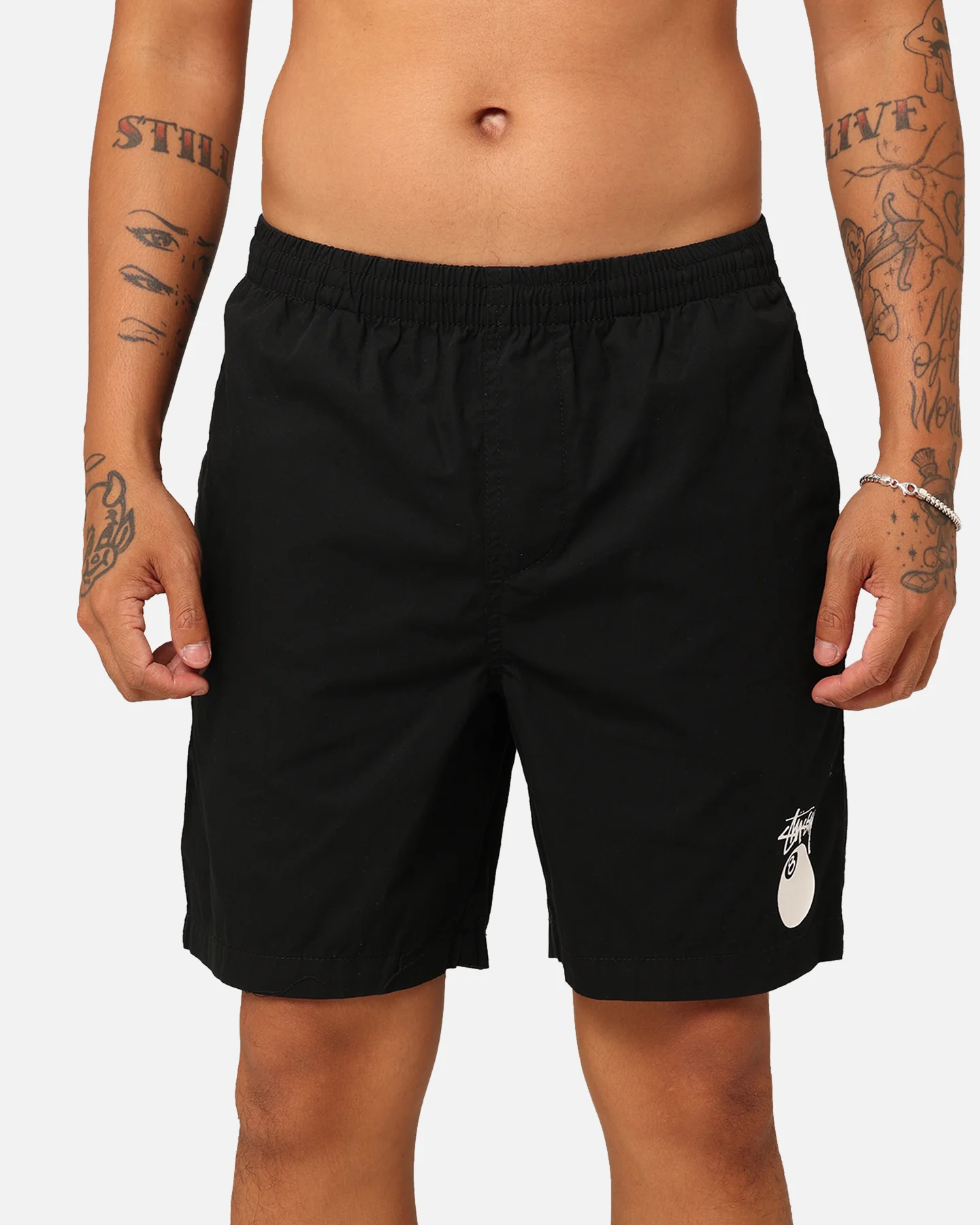 Stussy 8 Ball Beach Shorts Black - Image 7