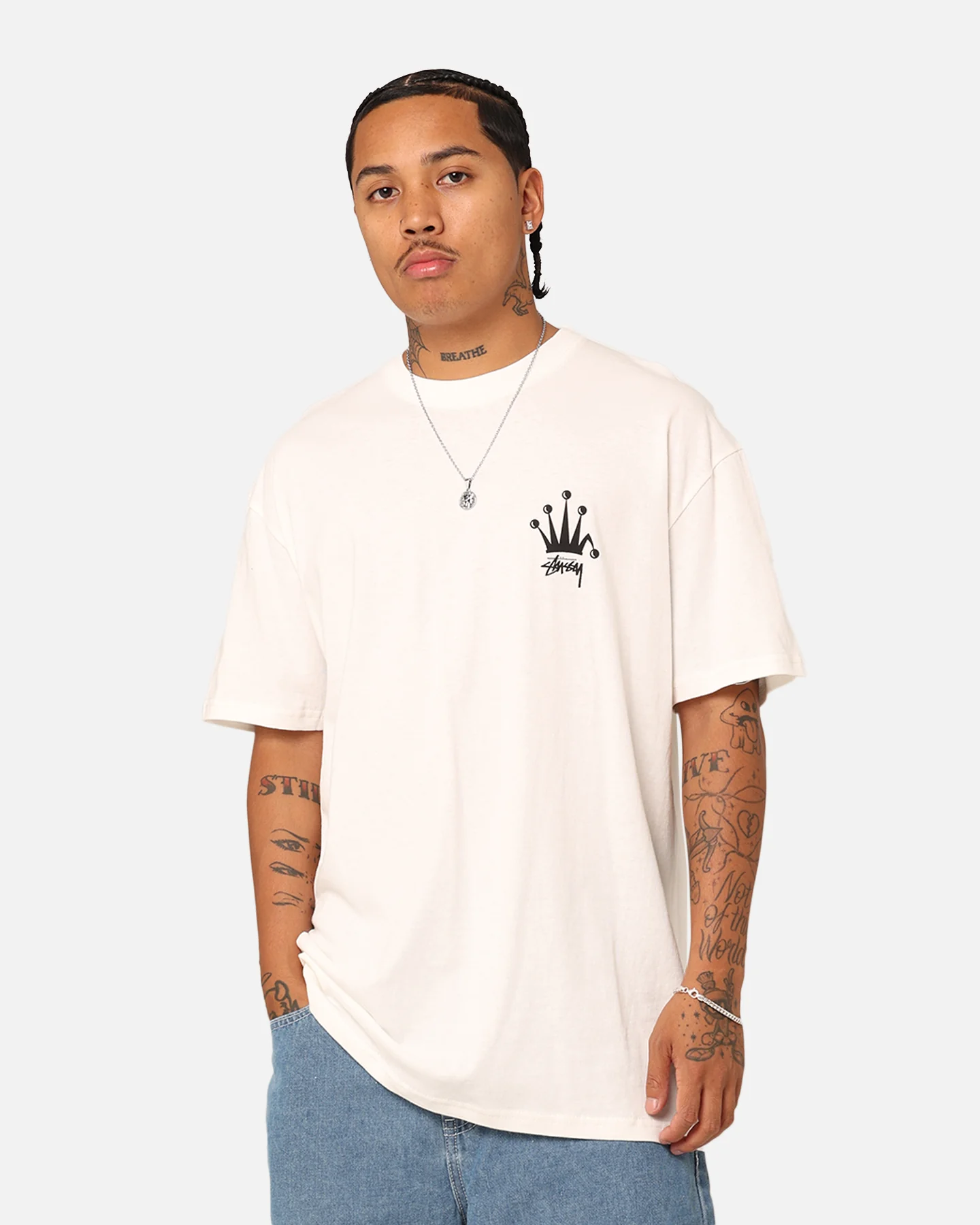 Stussy Crown LCB T-Shirt White - Image 2