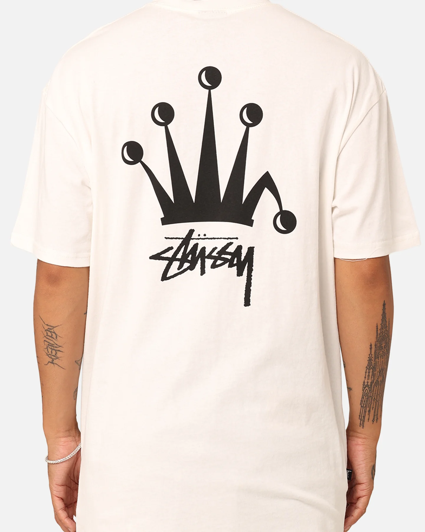 Stussy Crown LCB T-Shirt White - Image 5