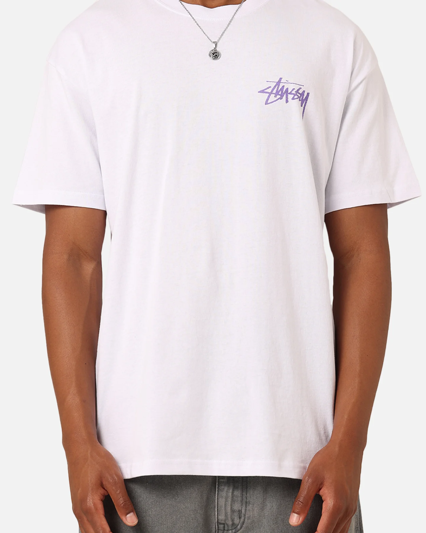 Stussy Crown T-Shirt White - Image 4