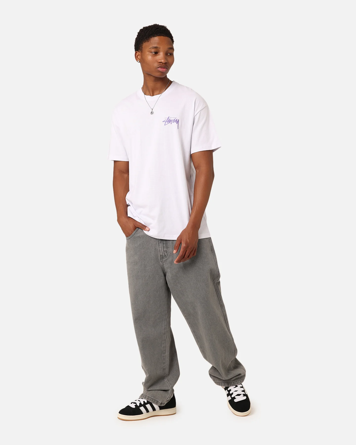 Stussy Crown T-Shirt White - Image 8
