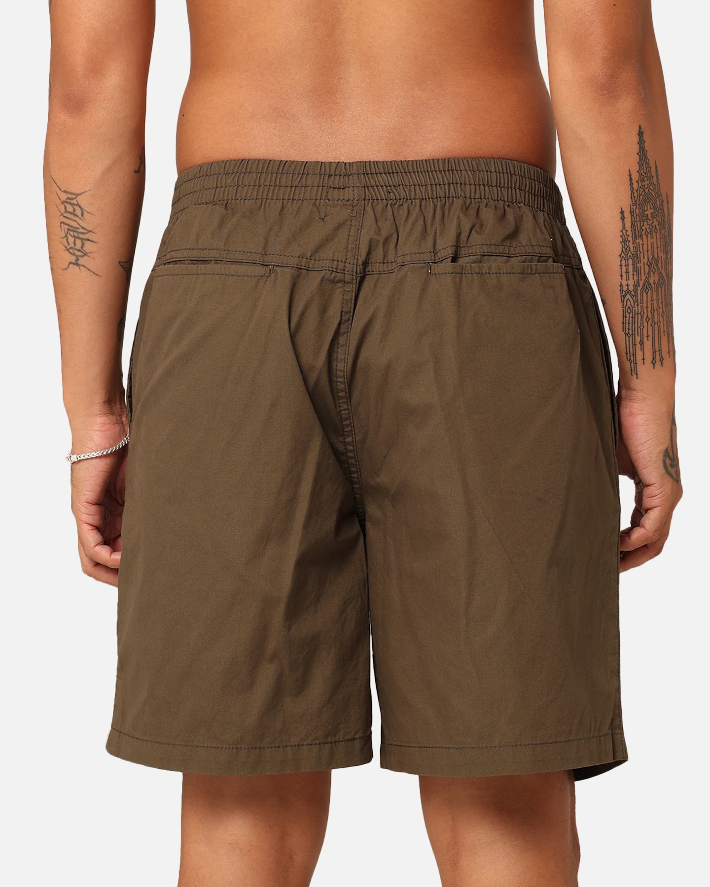 Stussy Designs Dice Beach Shorts Dusty Green - Image 8