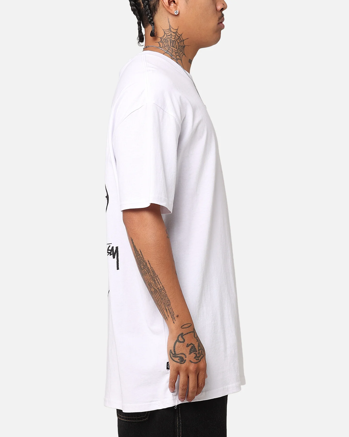 Stussy Fire Dice T-Shirt White - Image 5