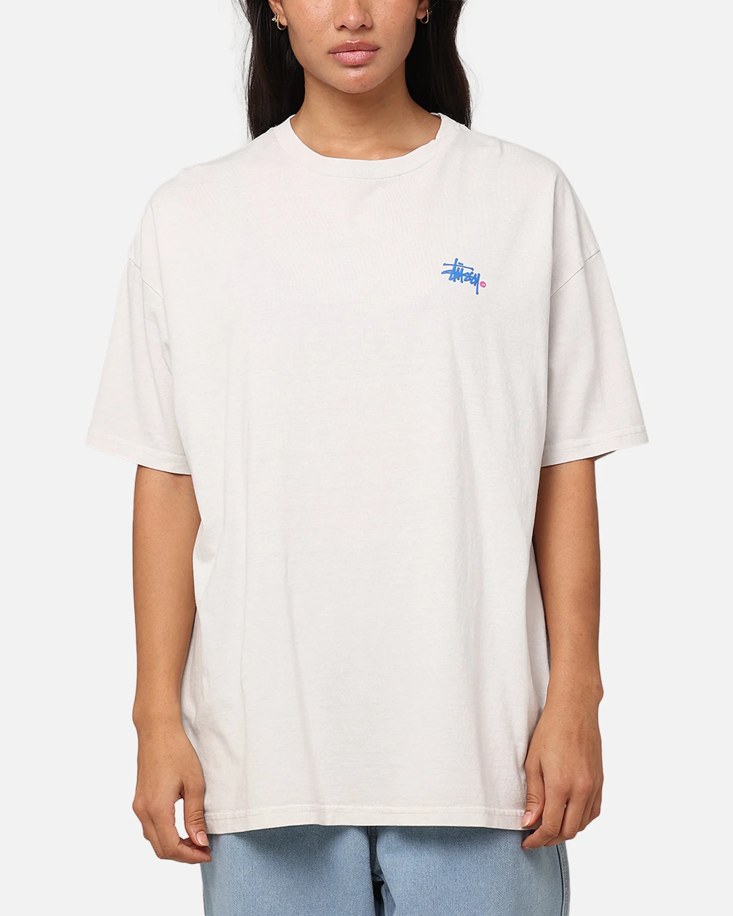 Stussy Graffiti LCB Relaxed T-Shirt Pigment Washed - Image 2