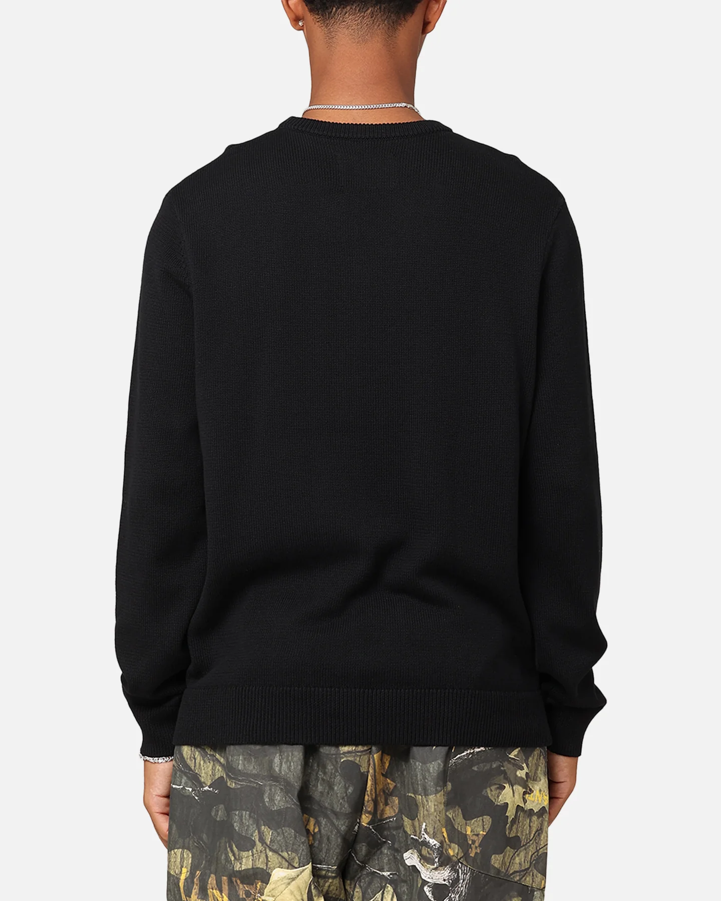 Stussy SS Link Sweater Black - Image 3
