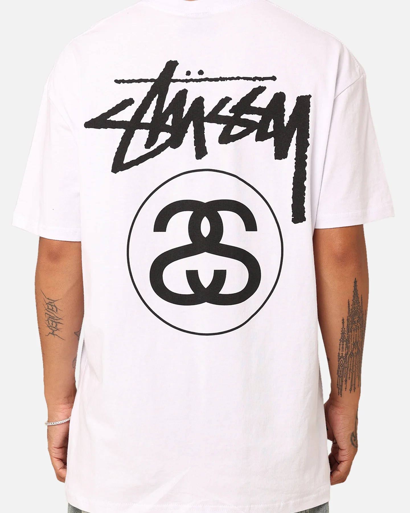 Stussy SS Link T-Shirt White - Image 5