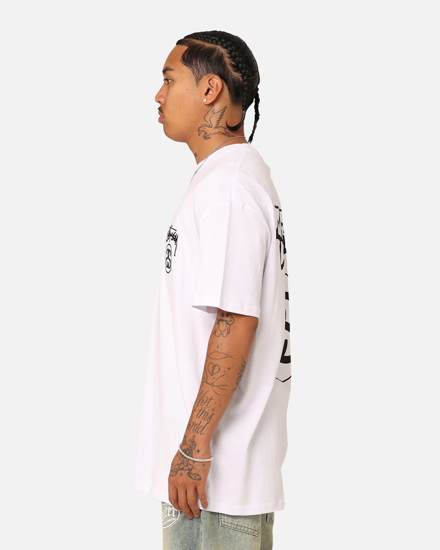 Stussy SS Link T-Shirt White - Image 7
