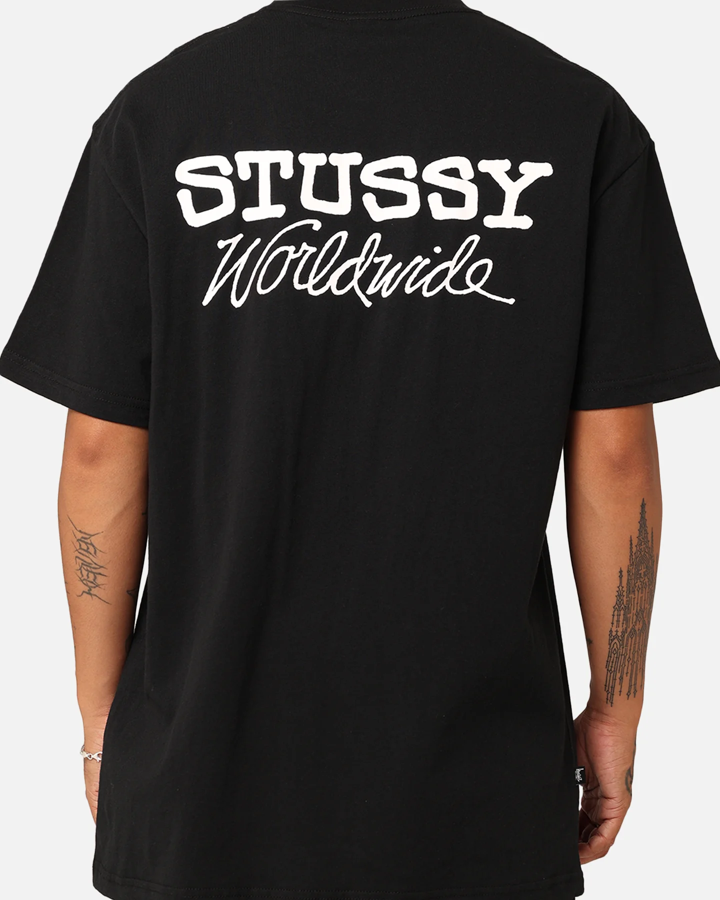 Stussy Worldwide T-Shirt Black - Image 5