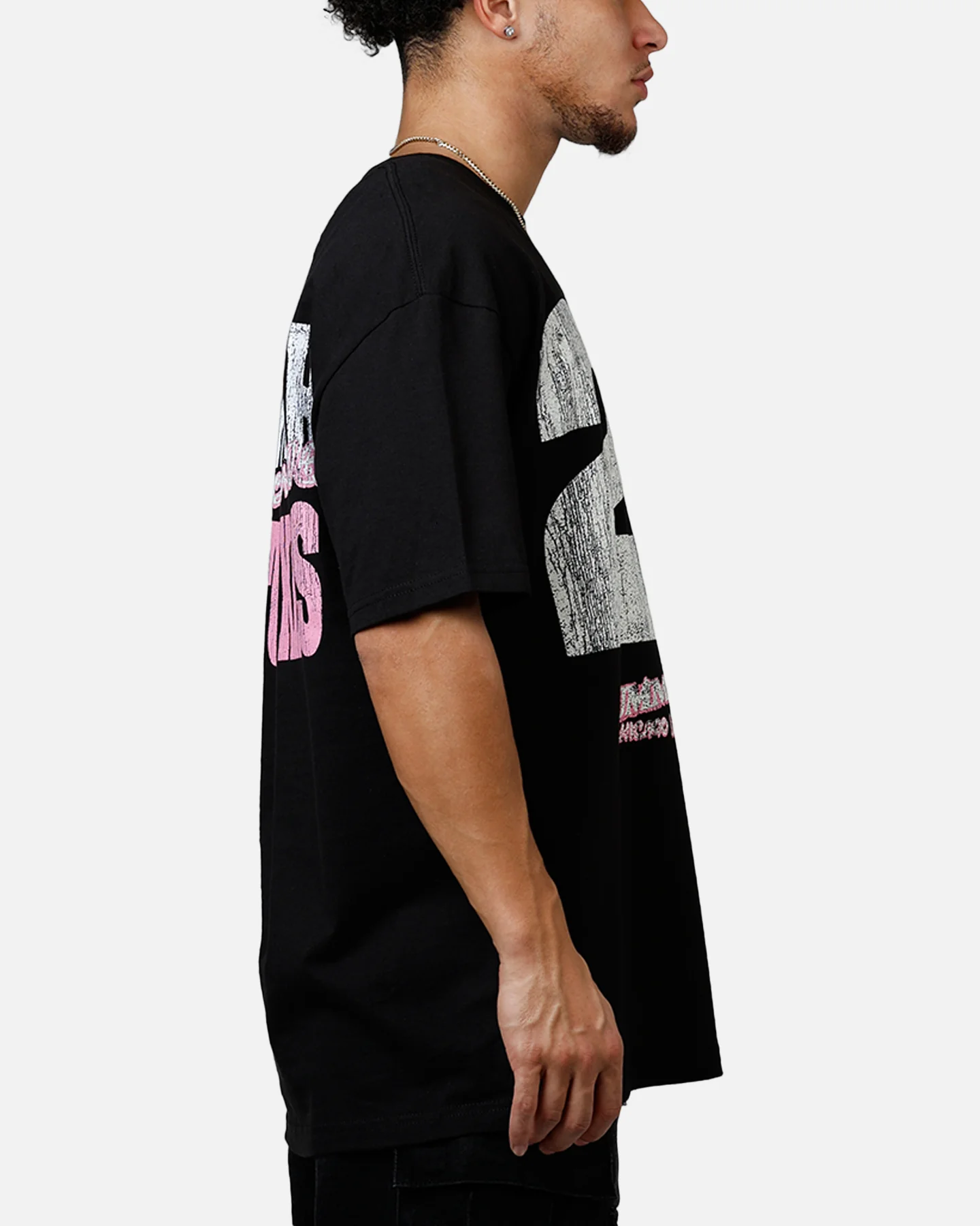 Summer Smash Line Up Vintage T-Shirt Washed Black - Image 4