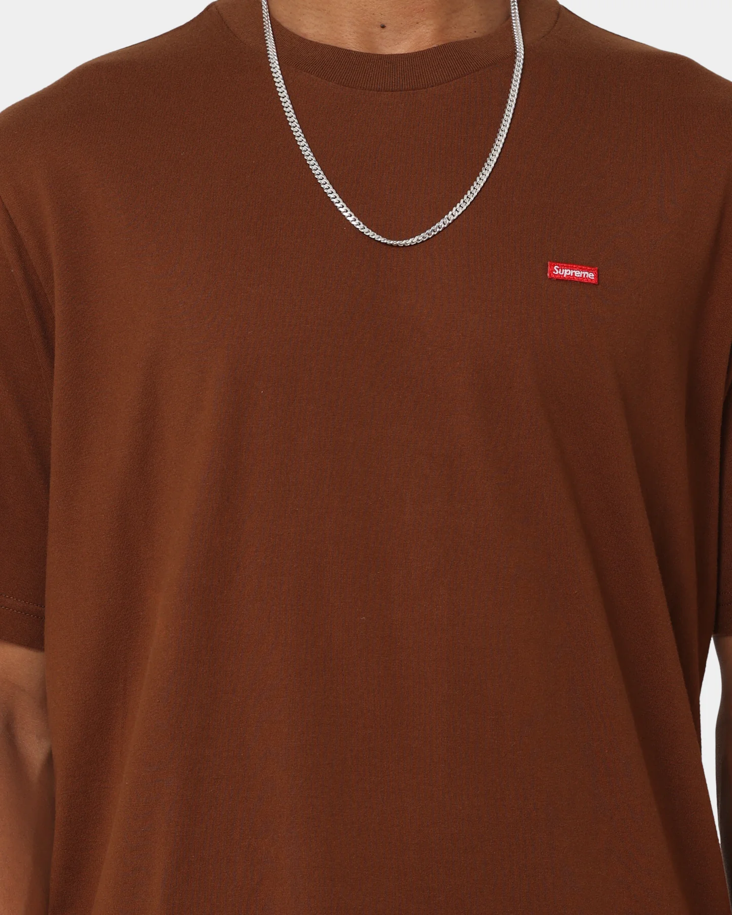 Supreme Small Box T-Shirt Brown - Image 3