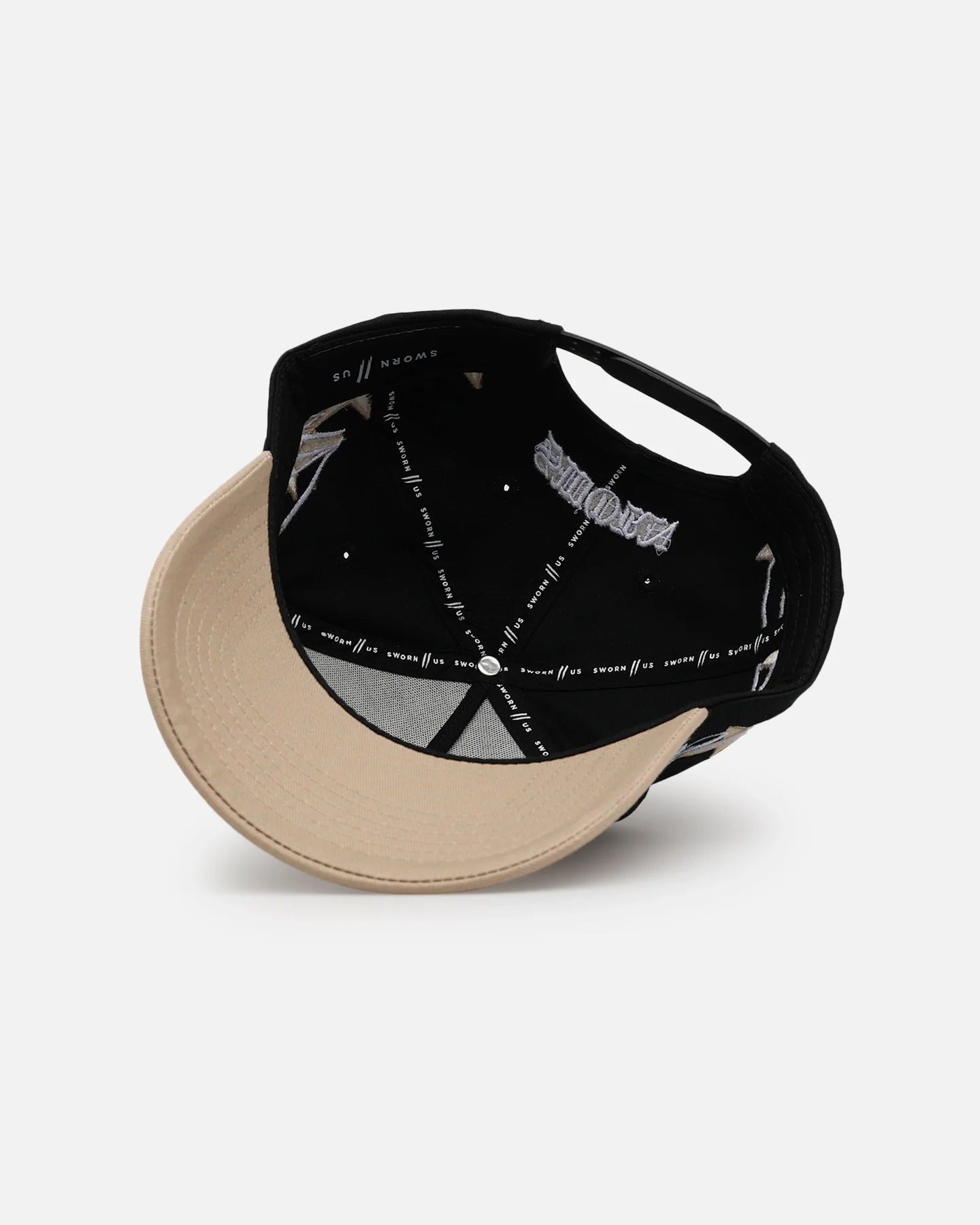 Sworn To Us Always & Forever Snapback Black/Tan - Image 6