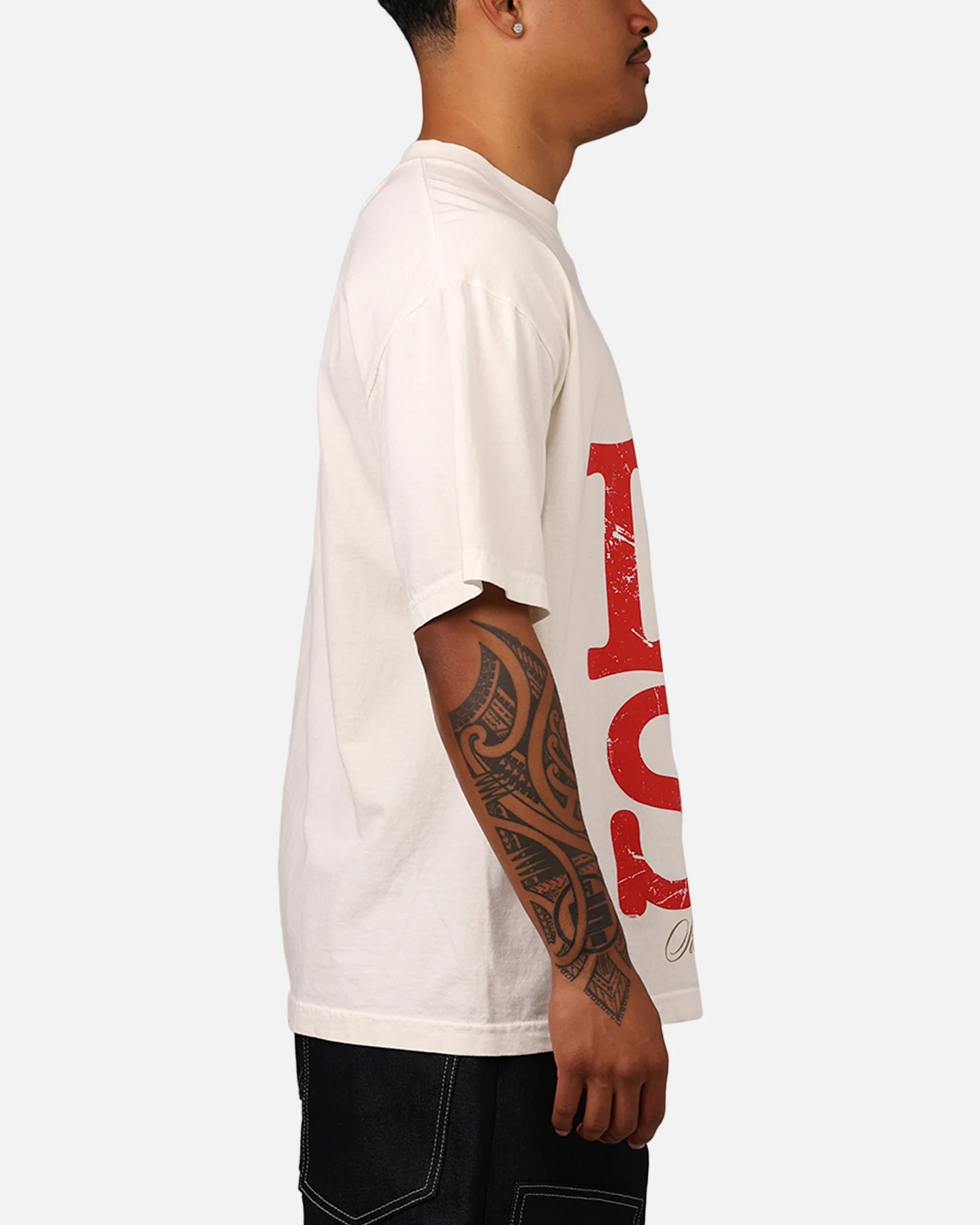 Sworn To Us I Love SF T-Shirt Eggshell - Image 3