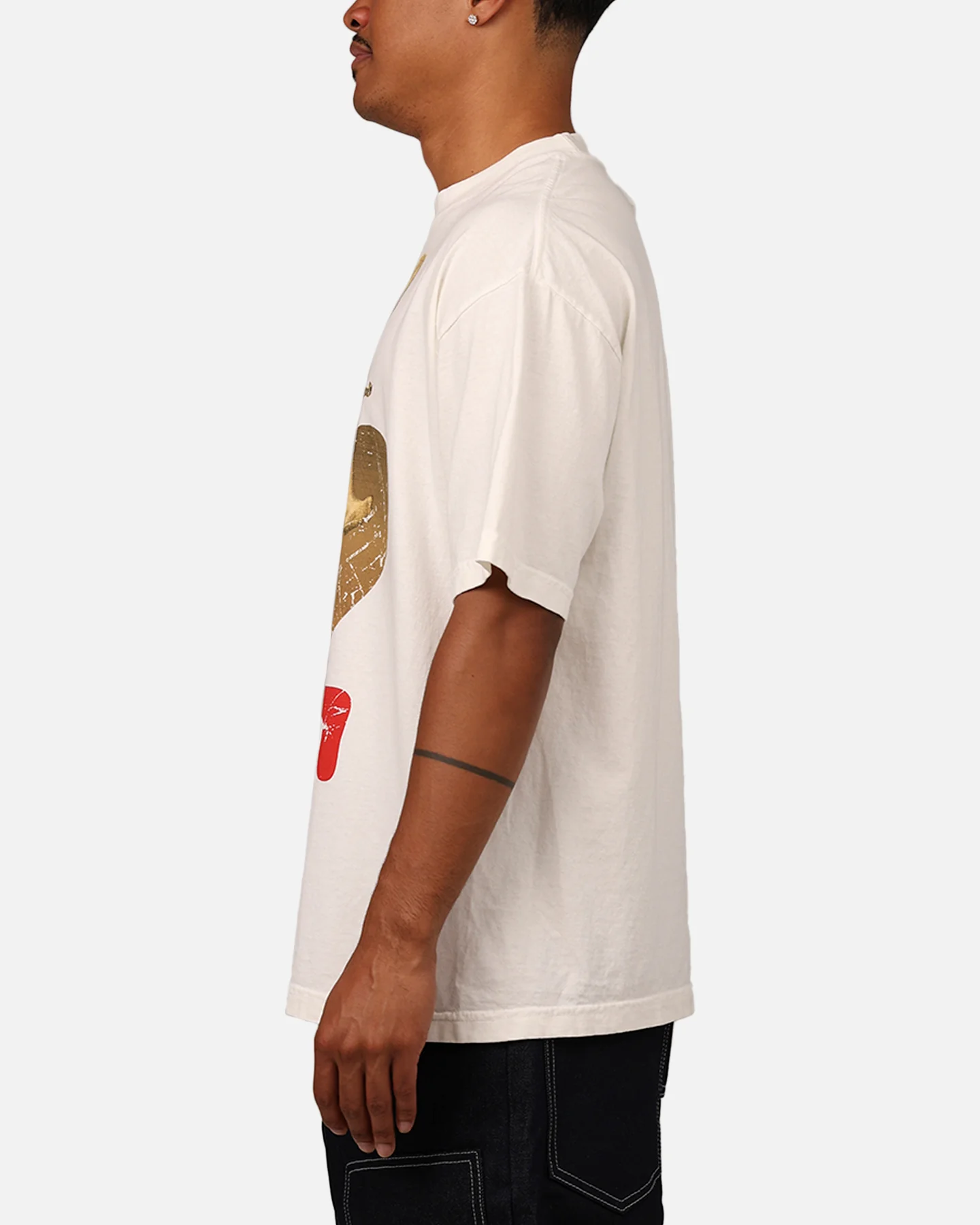 Sworn To Us I Love SF T-Shirt Eggshell - Image 4