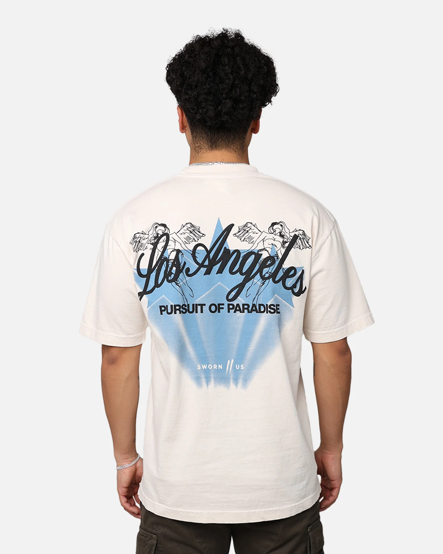 Sworn To Us Premiere T-Shirt Natural - Image 5