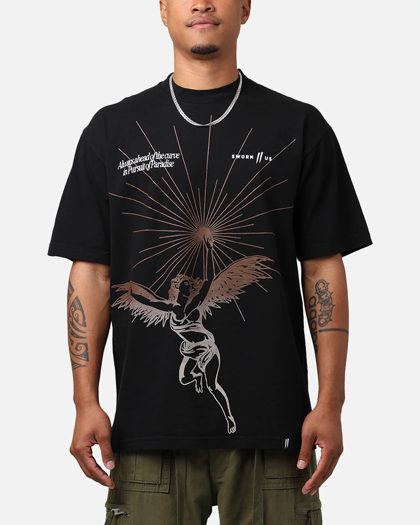 Sworn To Us Pursuit T-Shirt Black