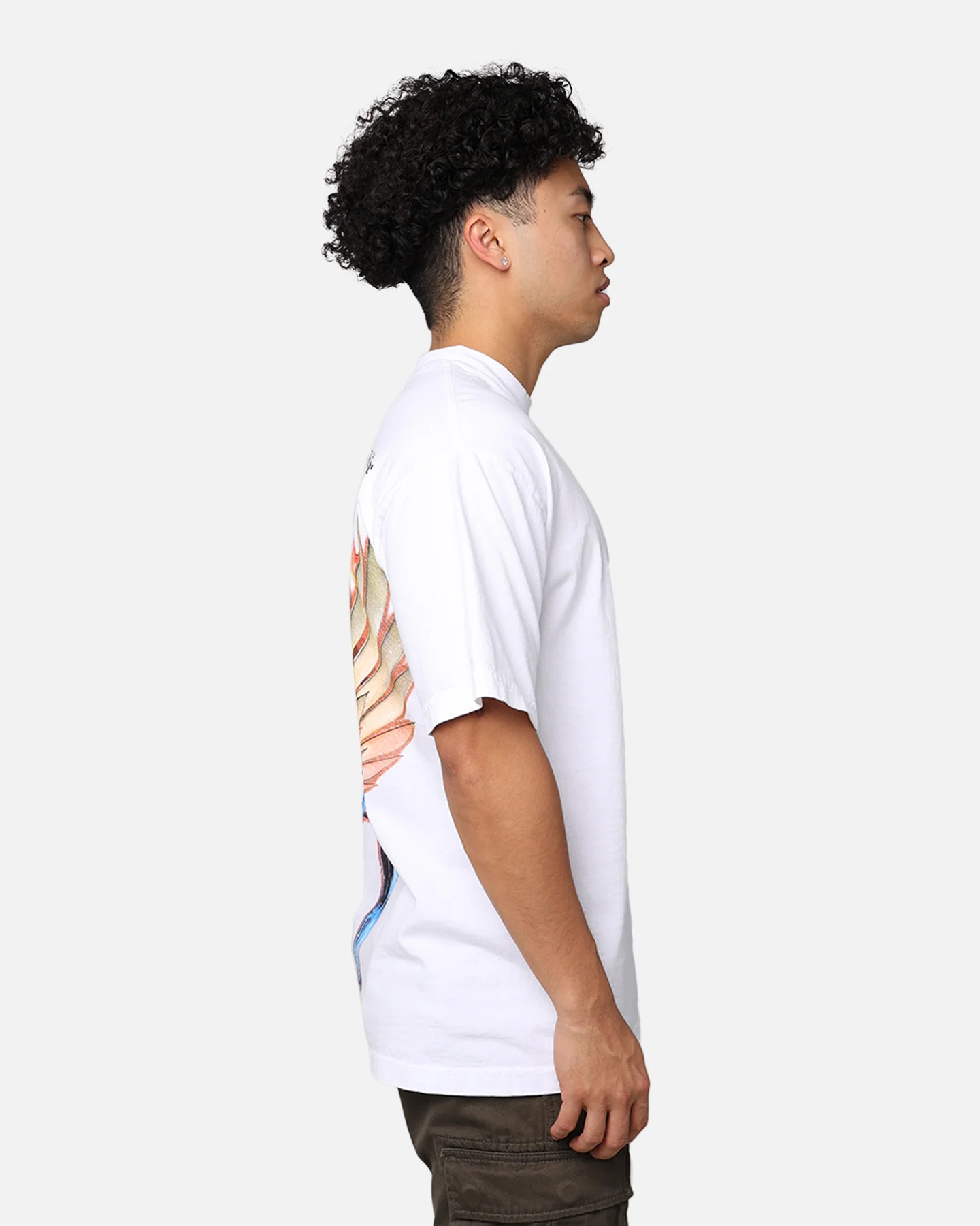 Sworn To Us Pyro Angel T-Shirt White - Image 6