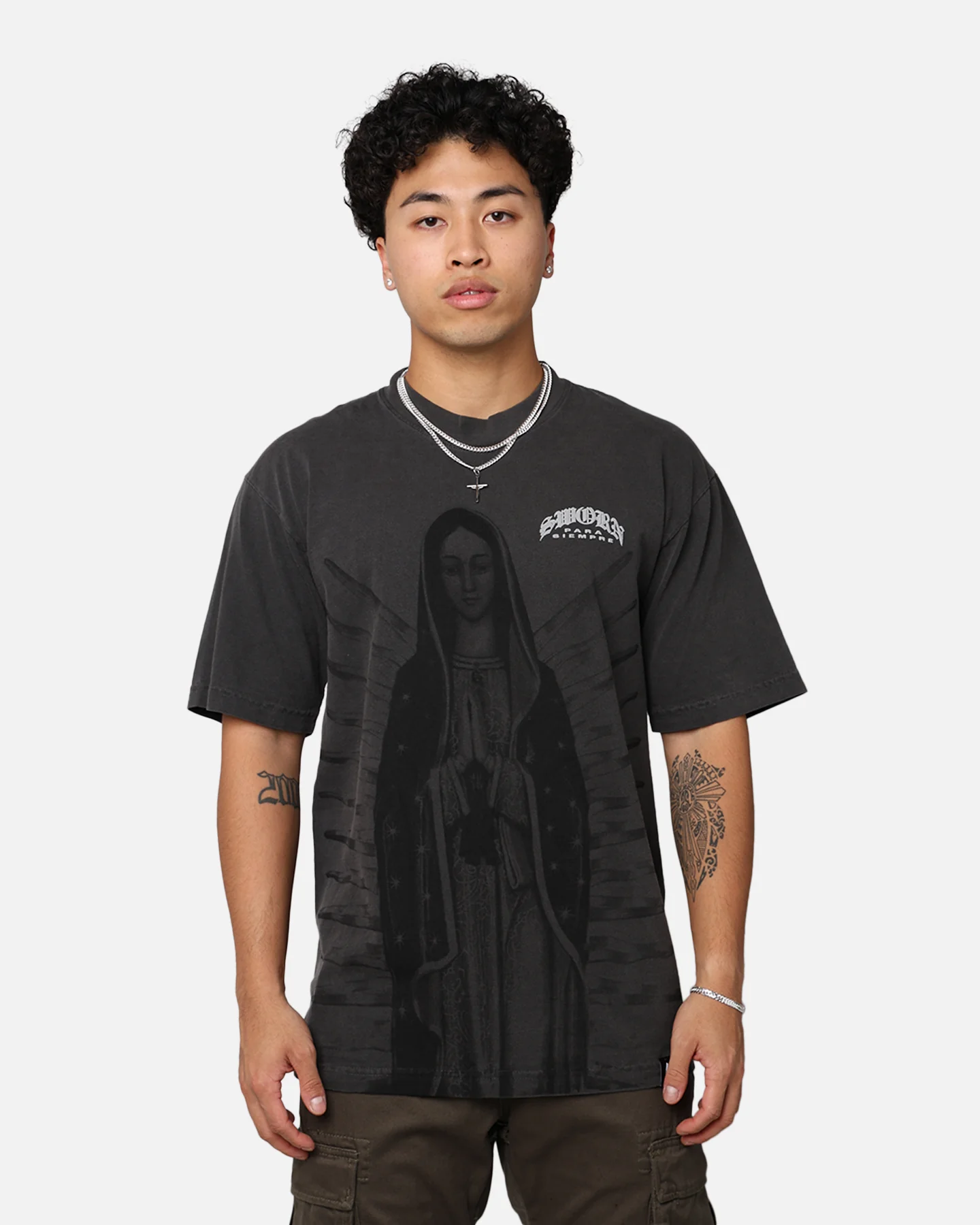 Sworn To Us Reina T-Shirt Washed Black - Image 2