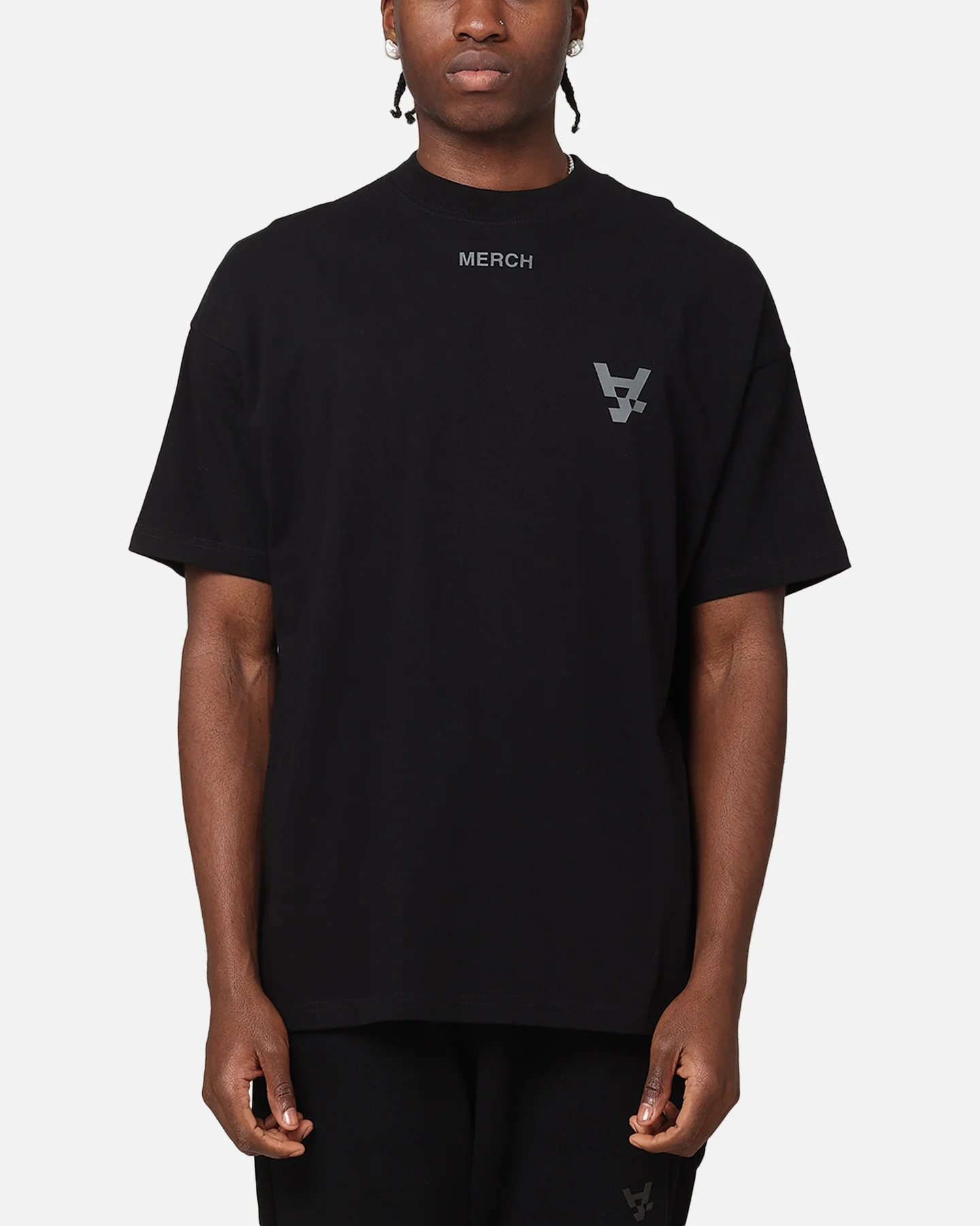 The Anti Order A Logo Merch Boxy T-Shirt Black - Image 2