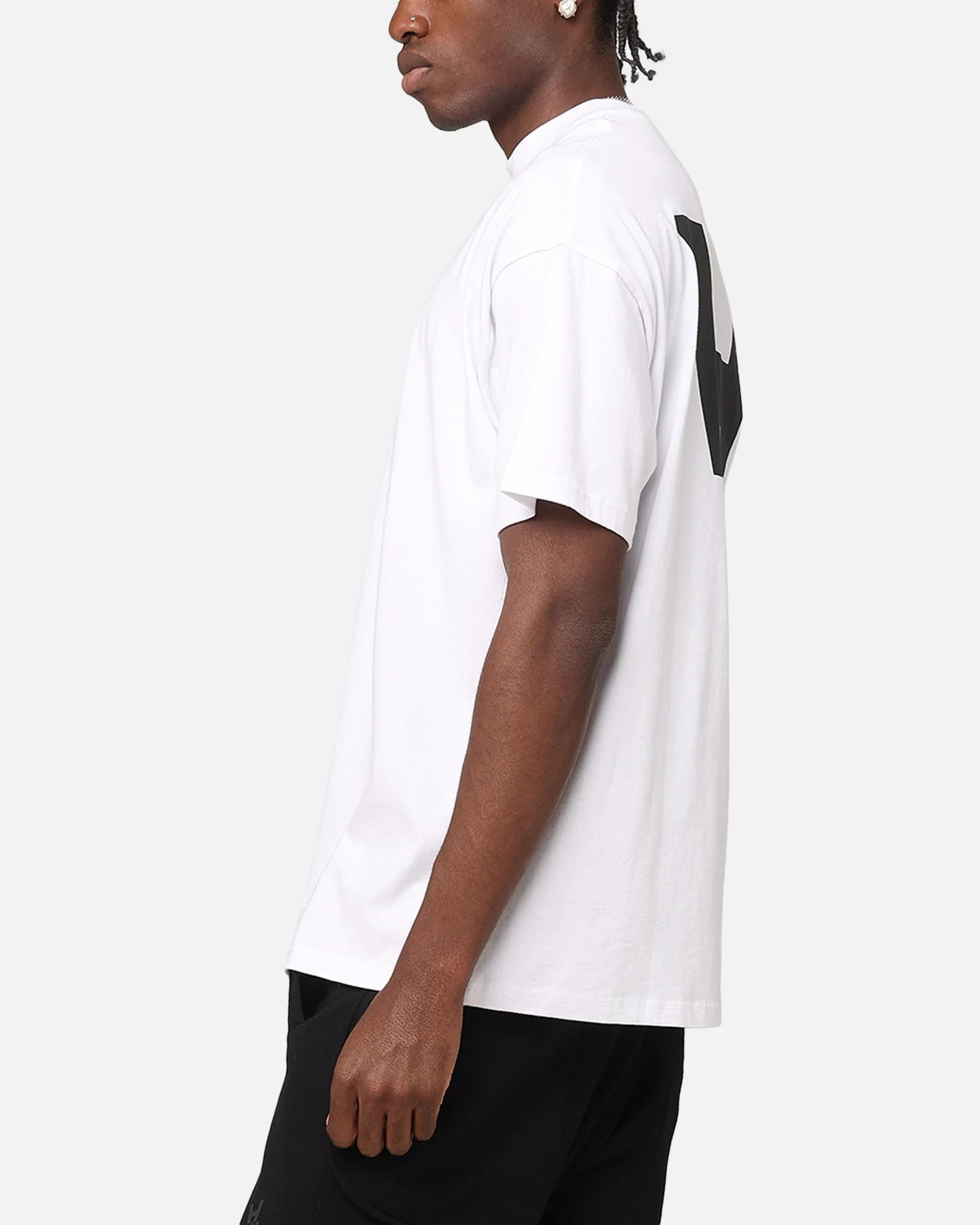 The Anti Order A Logo Merch Boxy T-Shirt White/Black - Image 6