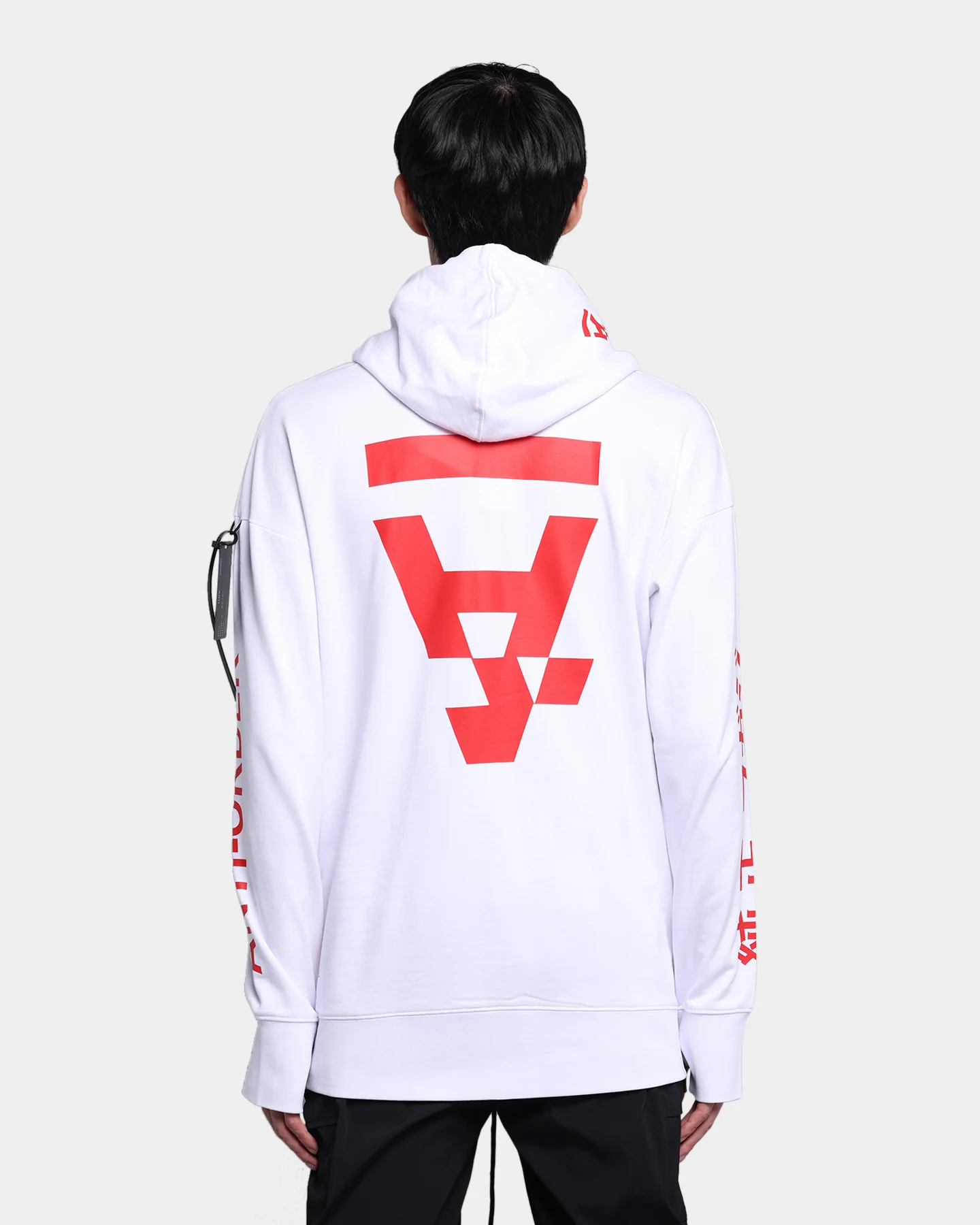 The Anti Order A10 Hyphen Hoodie White/Red - Image 8