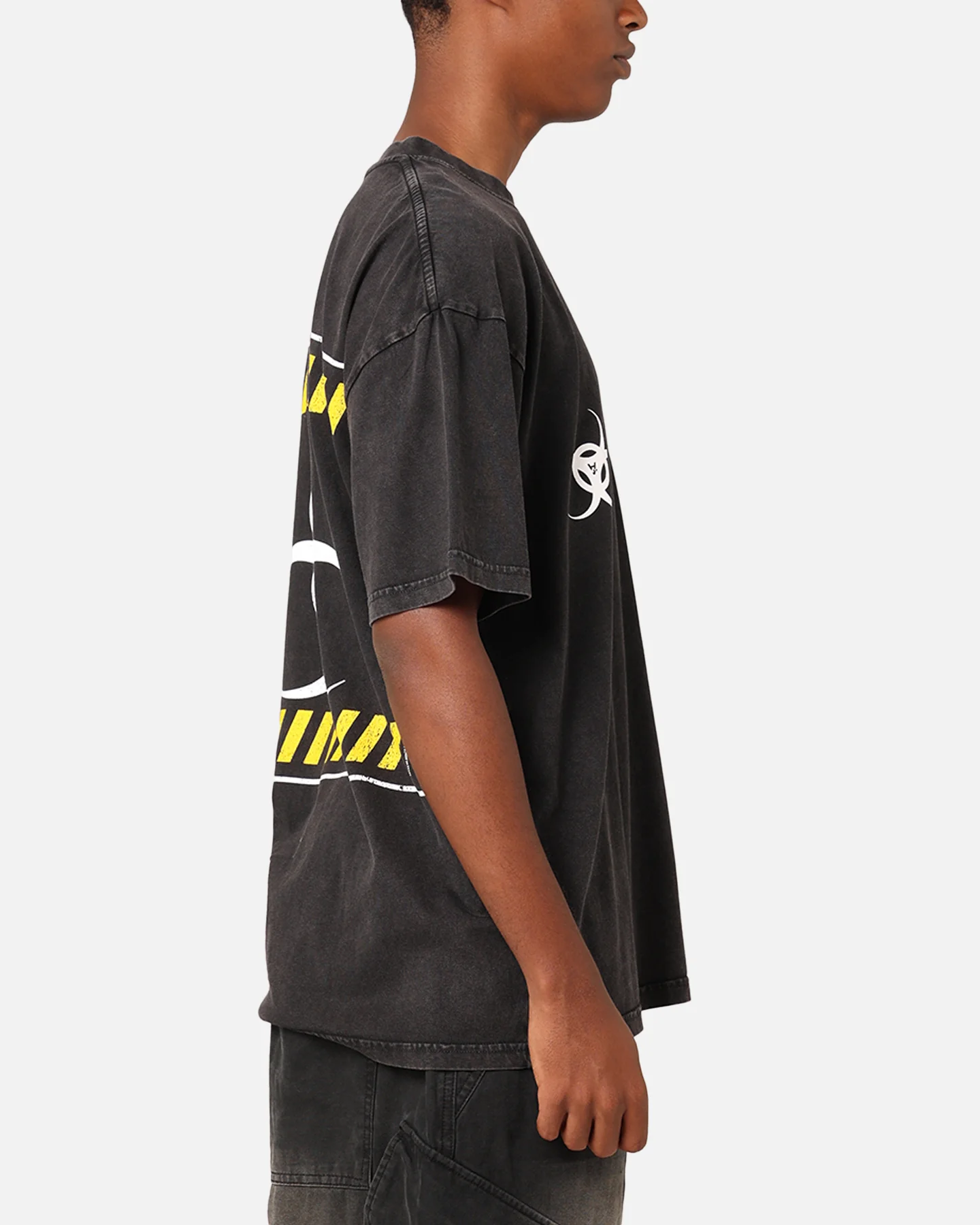 The Anti Order Anti Nuclear T-Shirt Black Acid Wash - Image 5